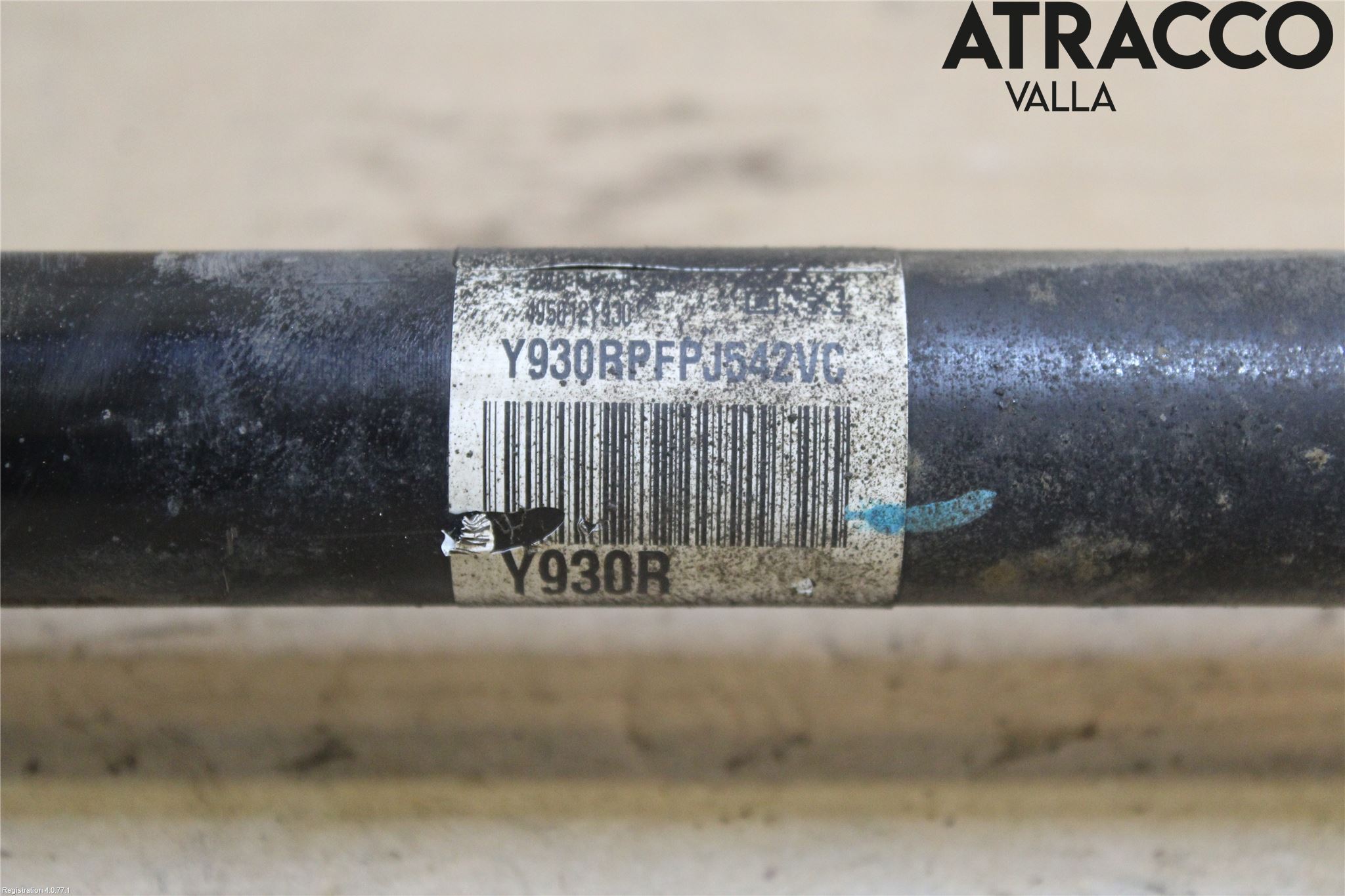 Kia SPORTAGE (SL) 11-15 Drivaxel Fram Höger