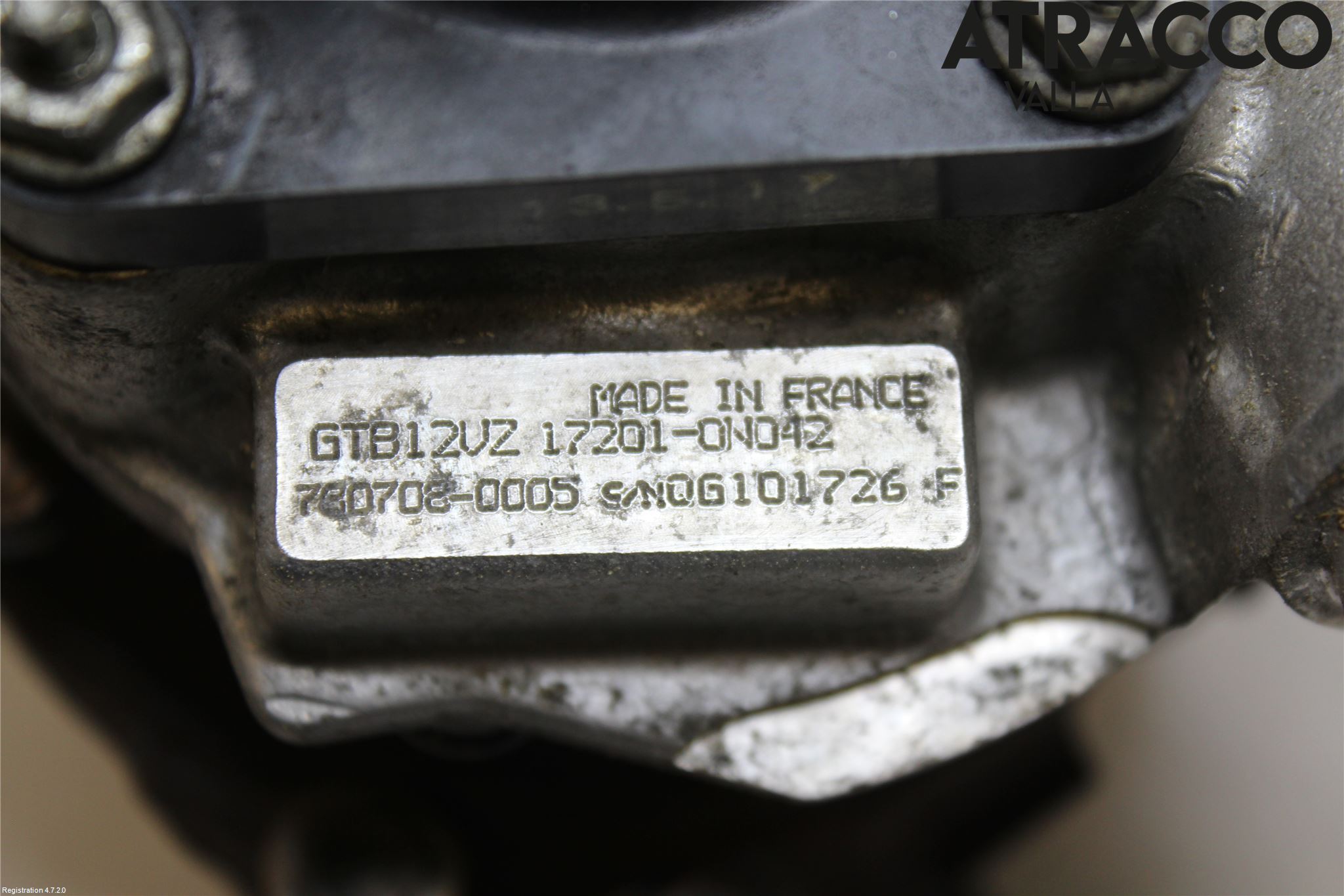 Toyota YARIS XP130 12-14 Turboaggregat