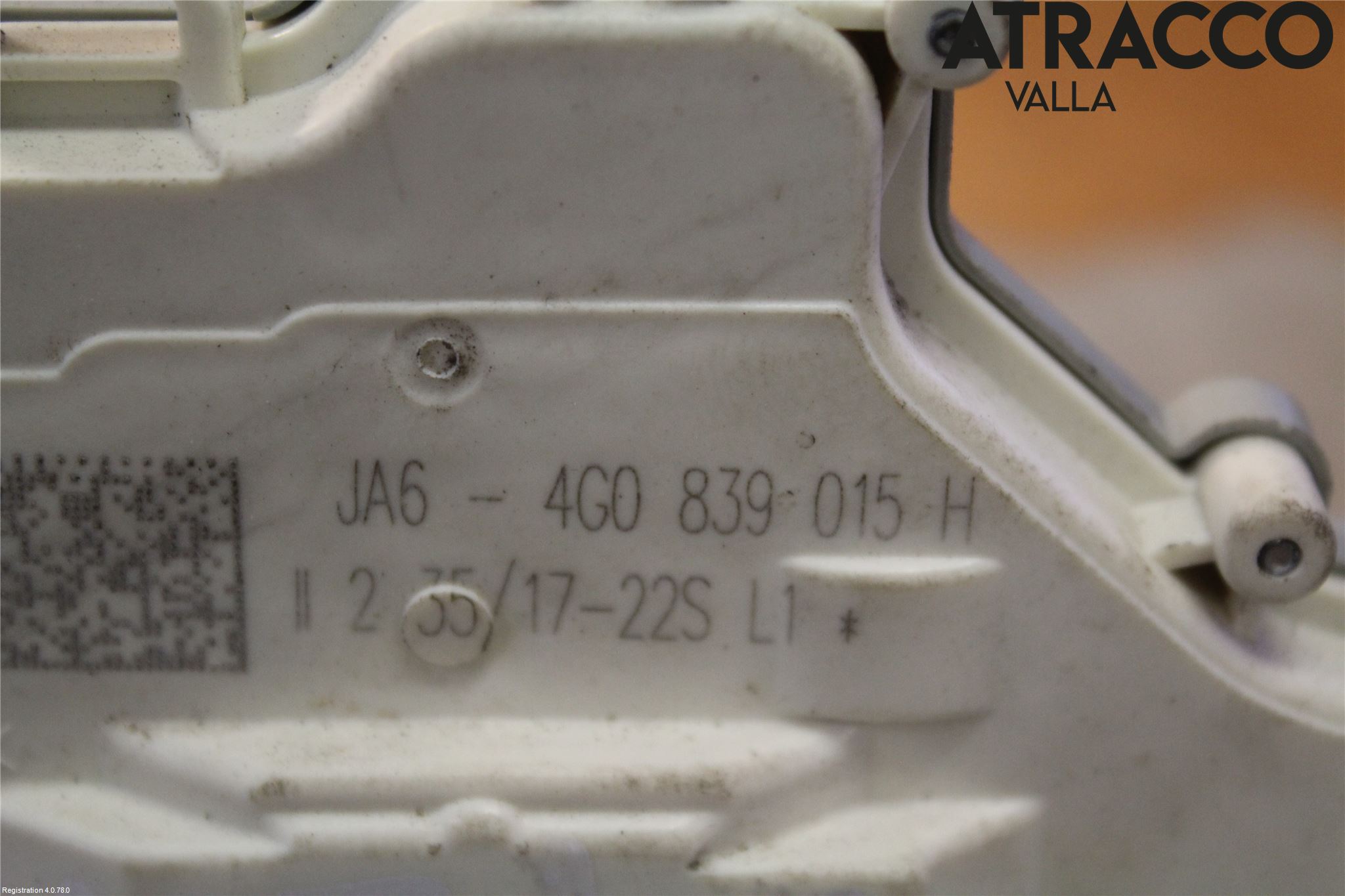 Audi A4/S4 B9 16-19 Låskista-Dörrlås