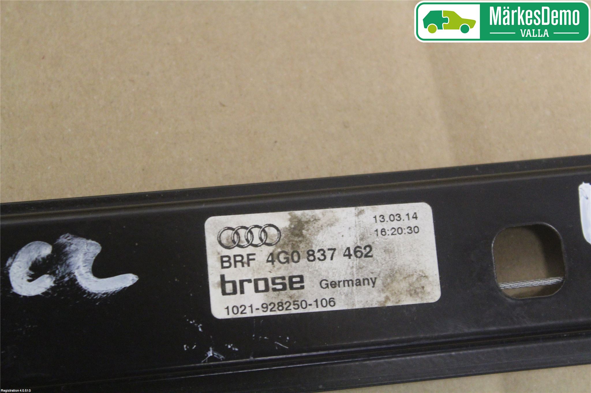 Audi A6 ALLROAD 12-18 Fönsterhissmekanism