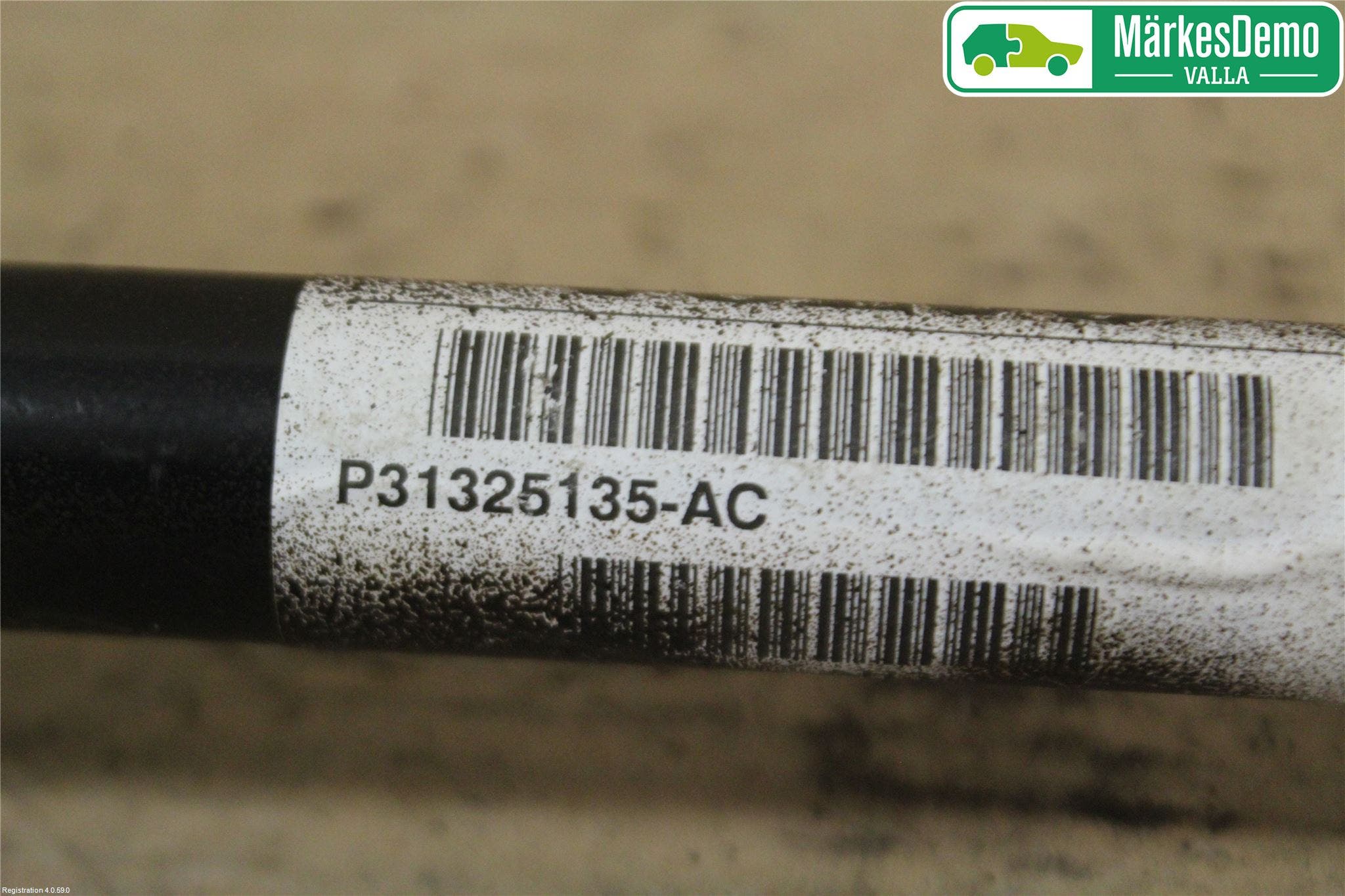 Volvo V70 14-16 Drivaxel Bak Vä-Hö