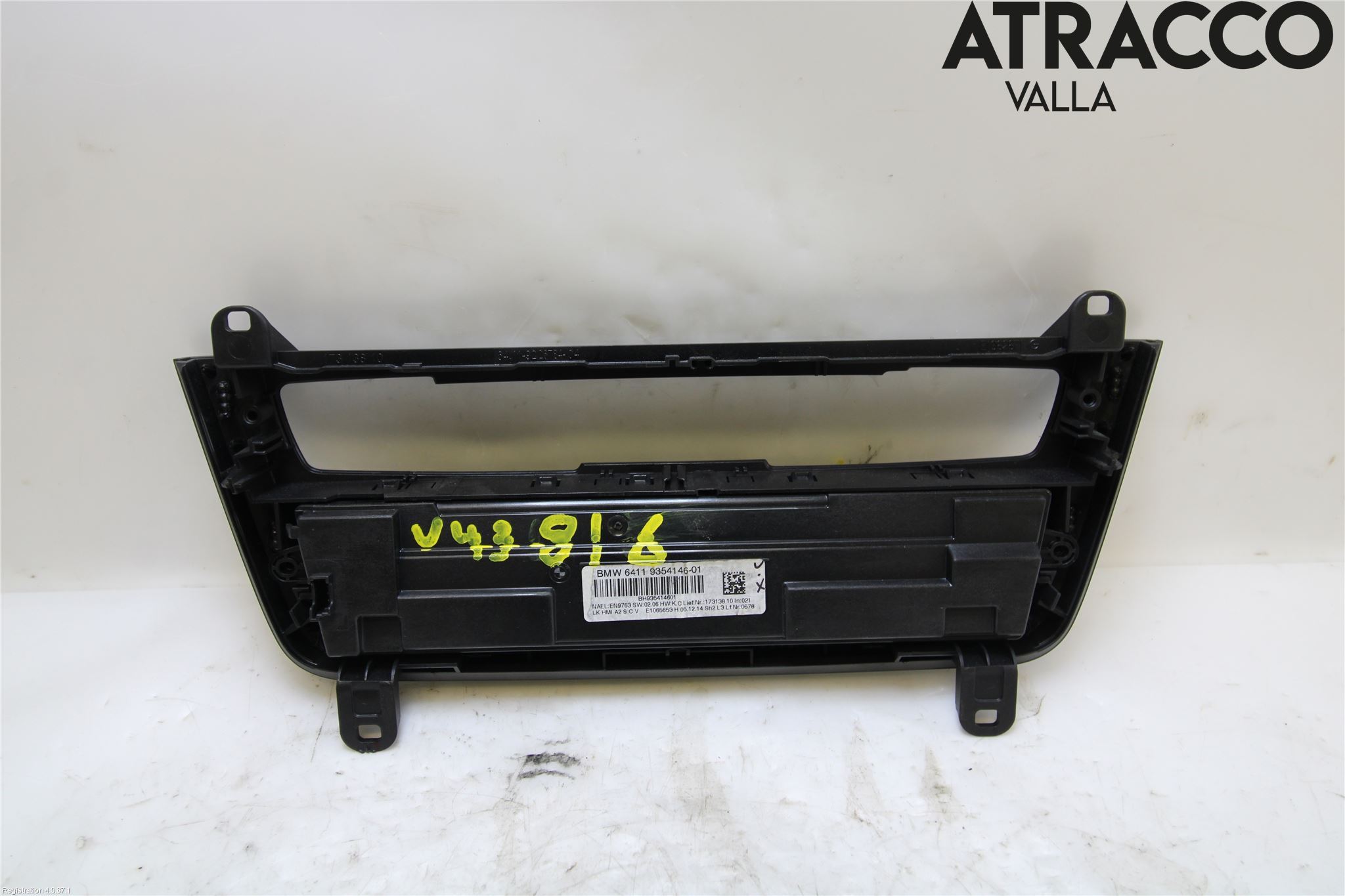BMW 3 F30/F31/F80 12-19 Ac Styrenhet Ac Manöveren