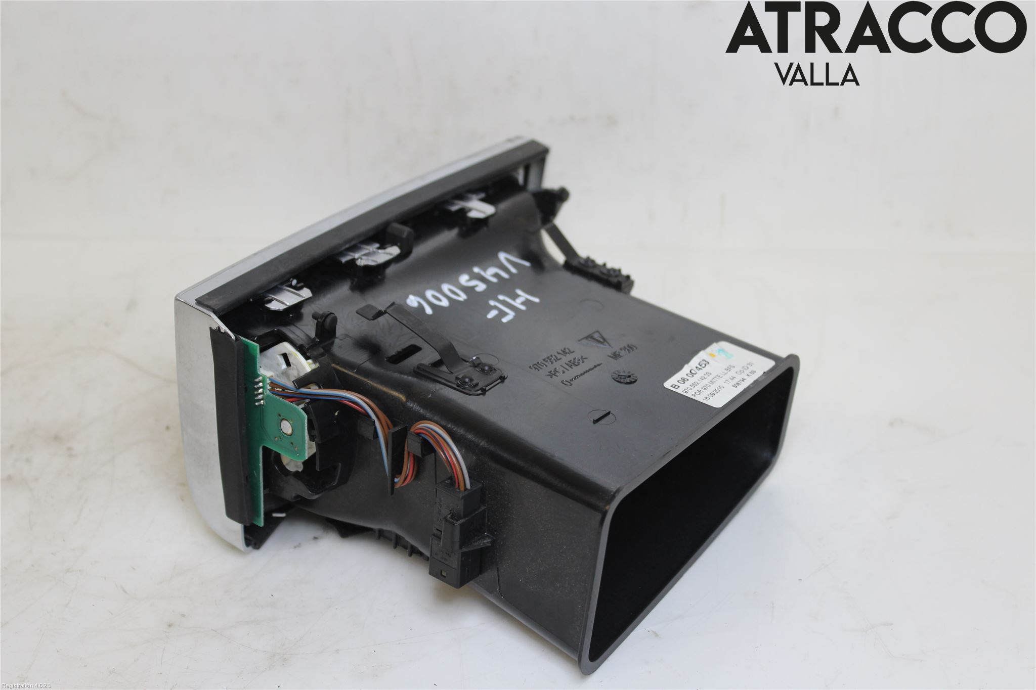 Porsche PANAMERA 09- Defrosterkanal-Munstycke