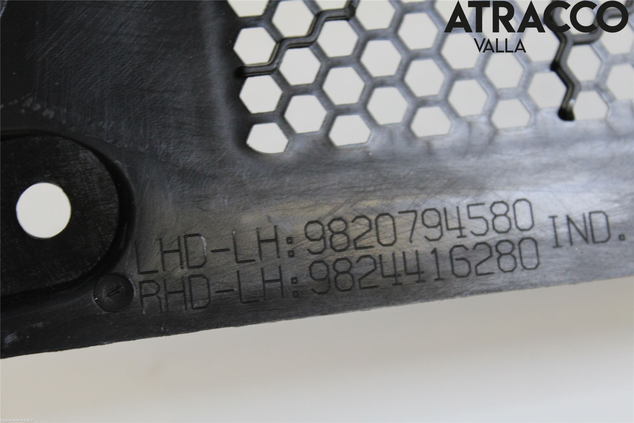 Peugeot 2008/E-2008 20- Torpedplåt-Torpedplast