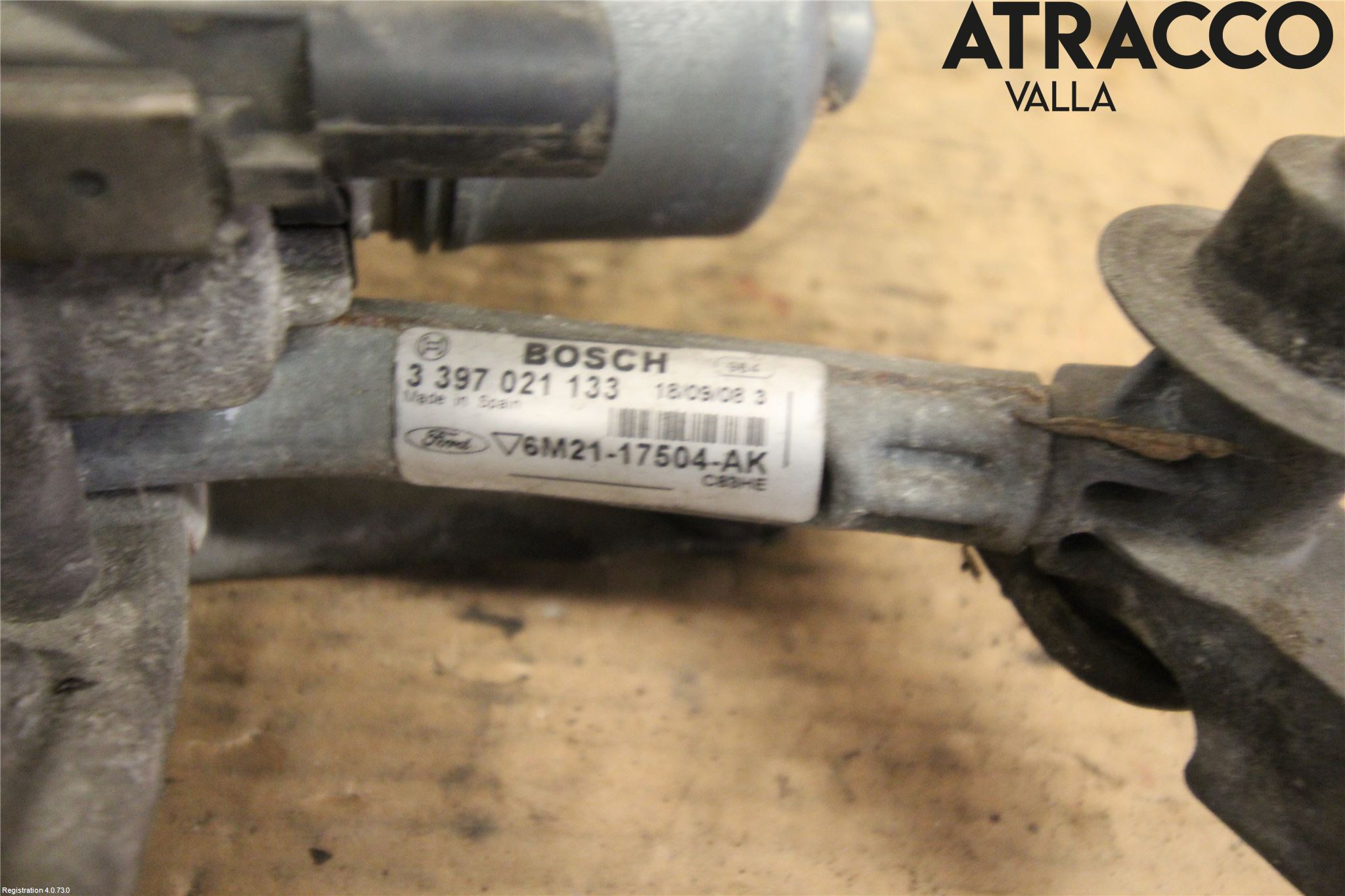 Ford S-MAX 06-15 Torkarmotor Vindruta