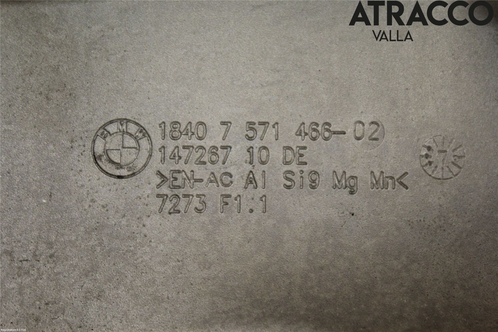 BMW 5 E60/61 Sed/Tou 02-10 Deflektor Plåt-Plast Kylning