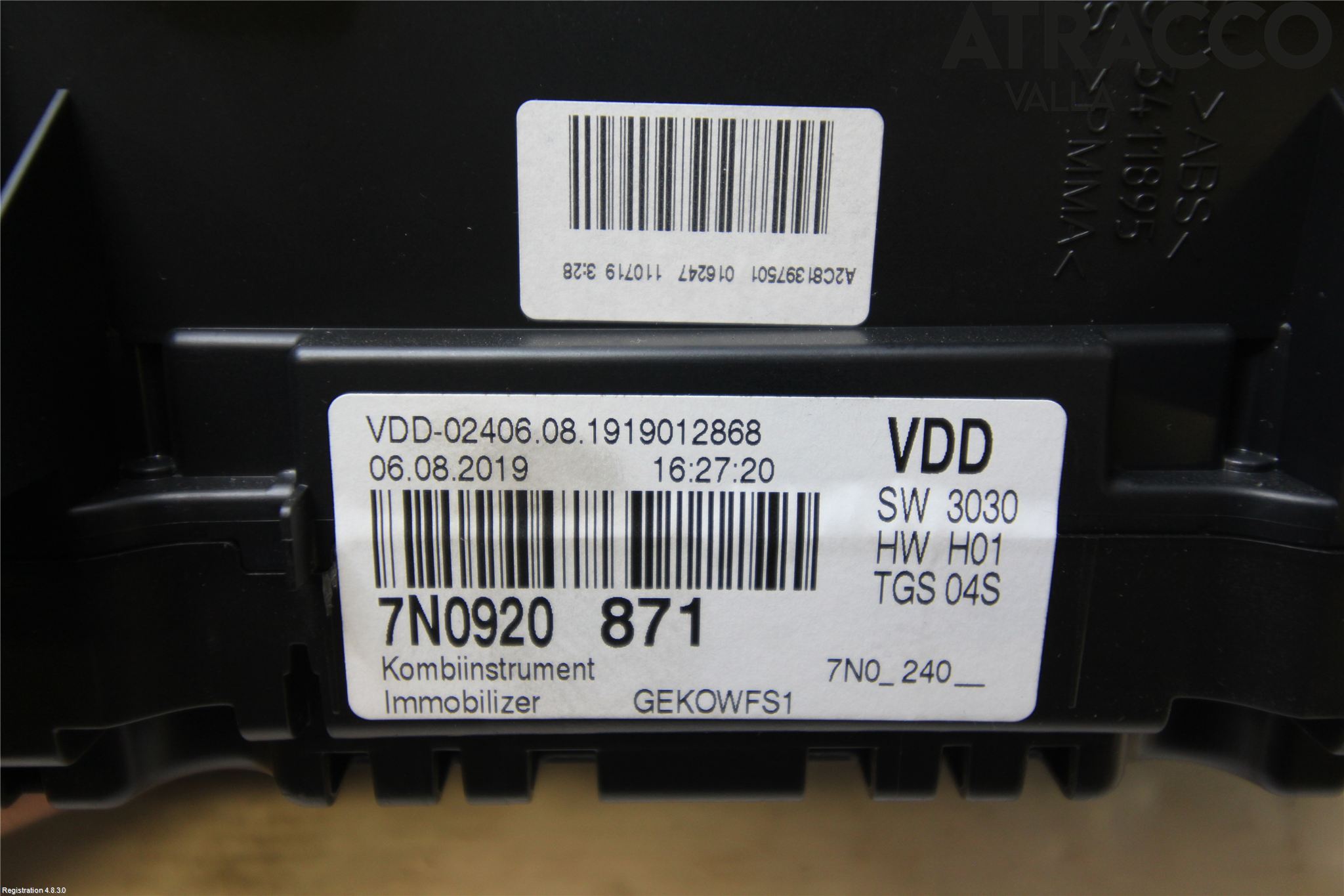Volkswagen VW SHARAN 11- Instrument Komb