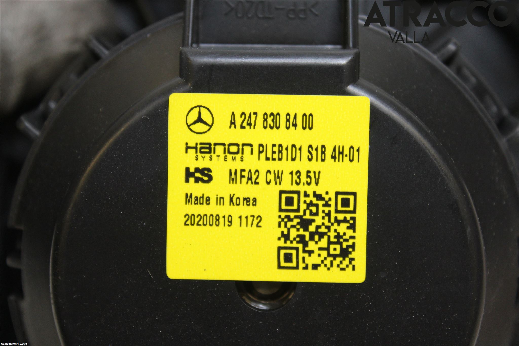 Mercedes-Benz MB CLA-KLASS (C118/X118) 19- Värmefläkt