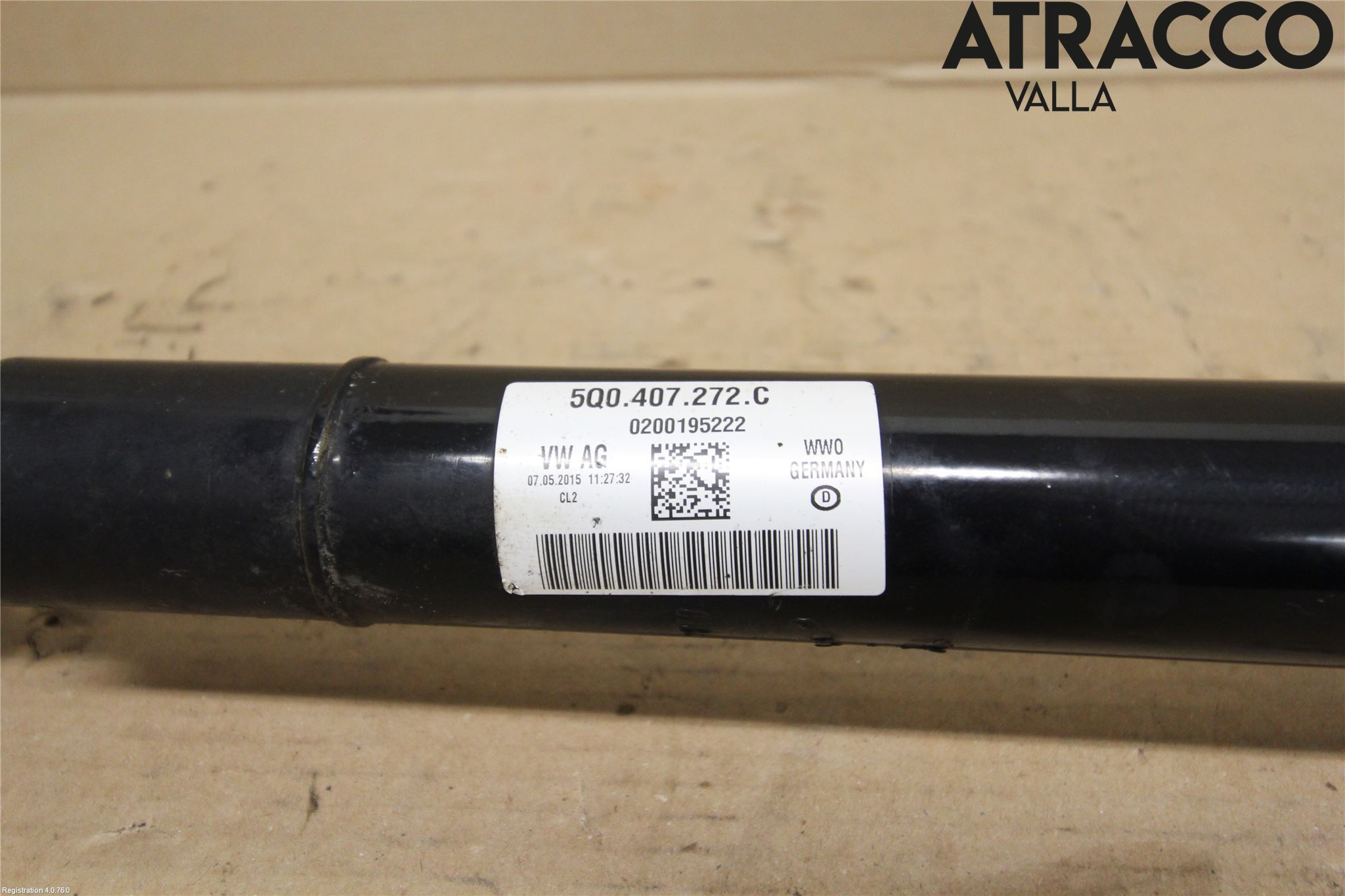 Volkswagen VW GOLF / E-GOLF VII 13-20 Drivaxel Fram Höger