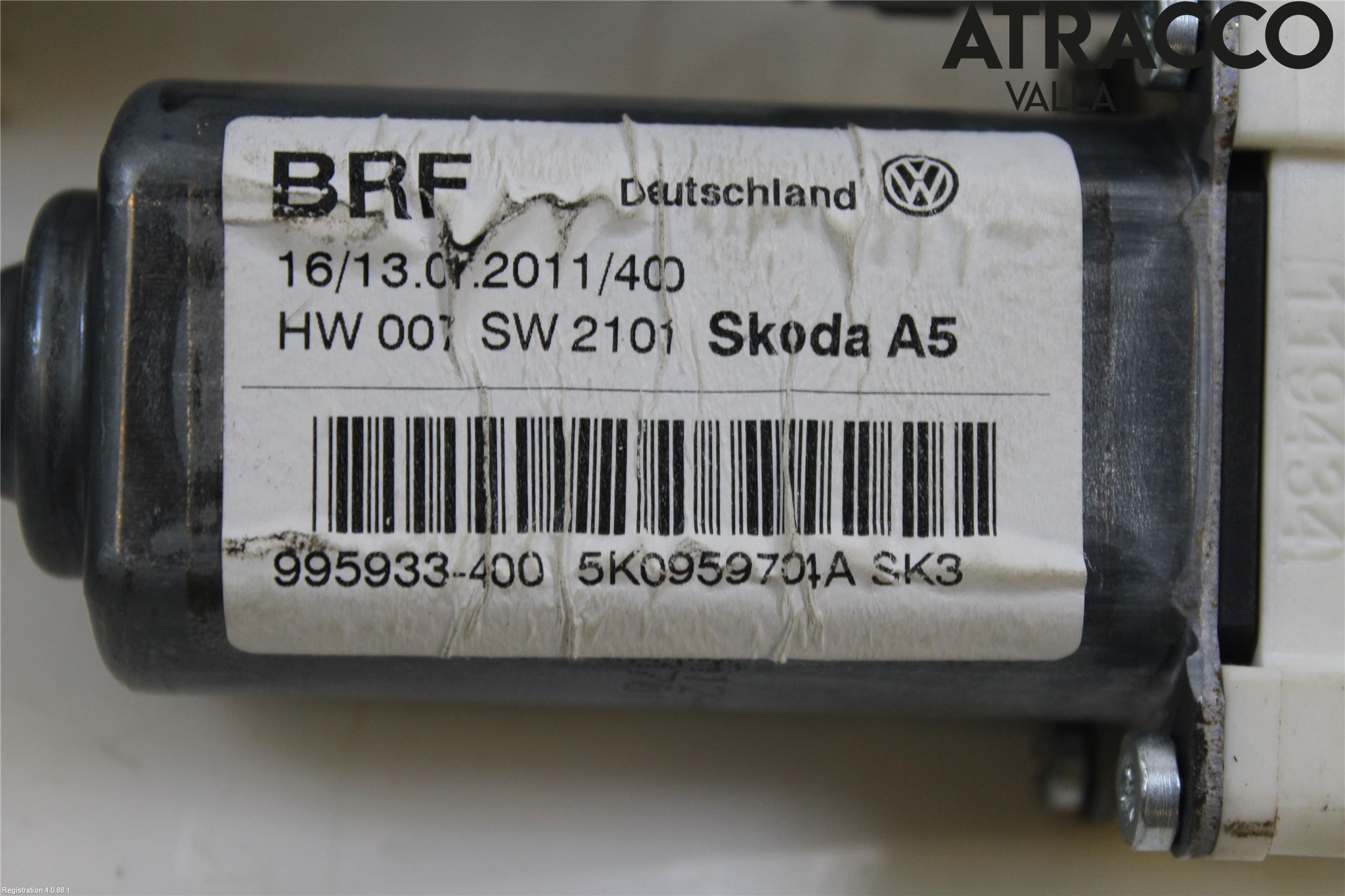 Skoda OCTAVIA (1Z) 05-13 Fönsterhissmotor