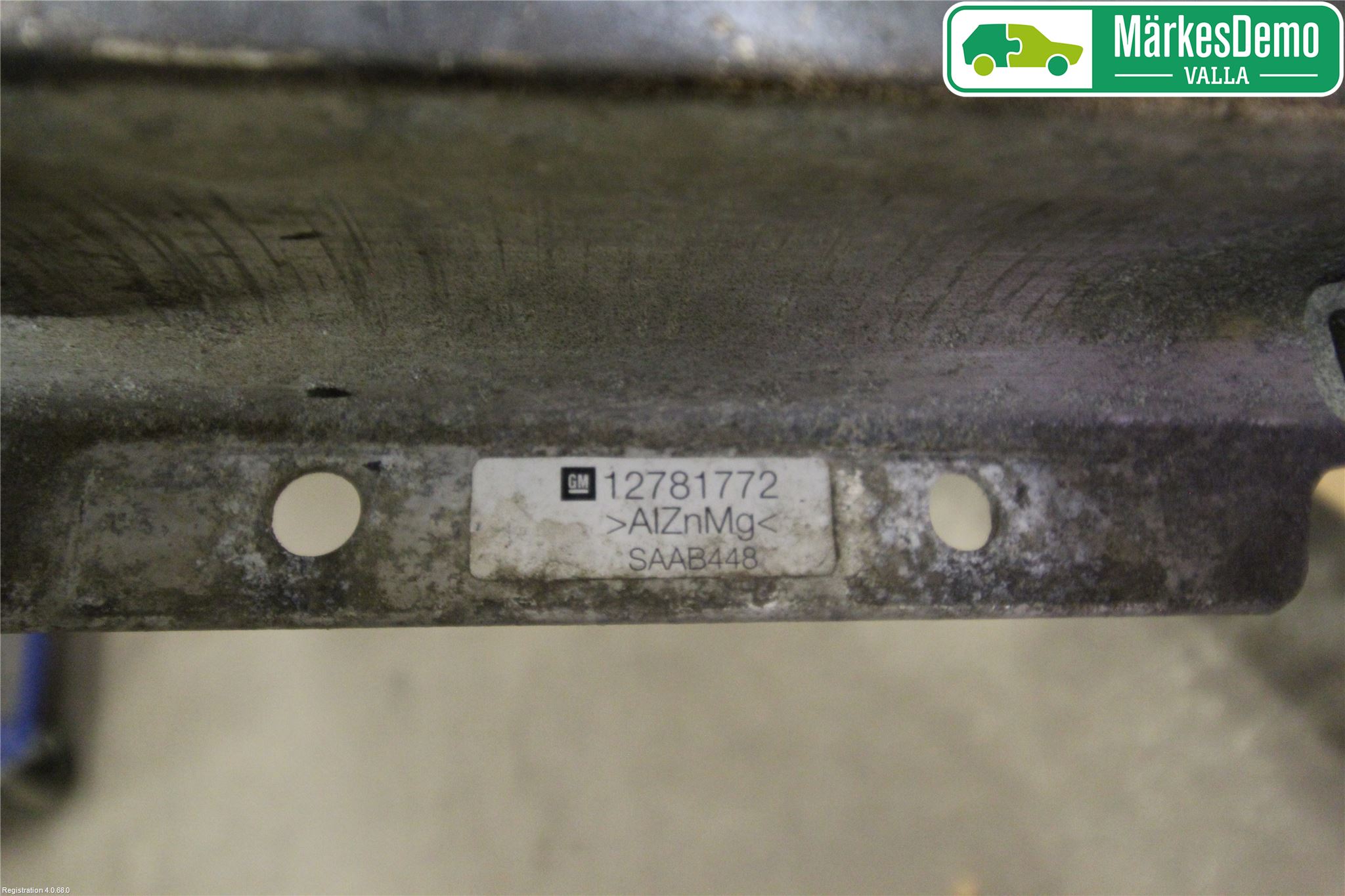 Saab 9-3 VER2/VER3 08-15 Stötfångarbalk Bak