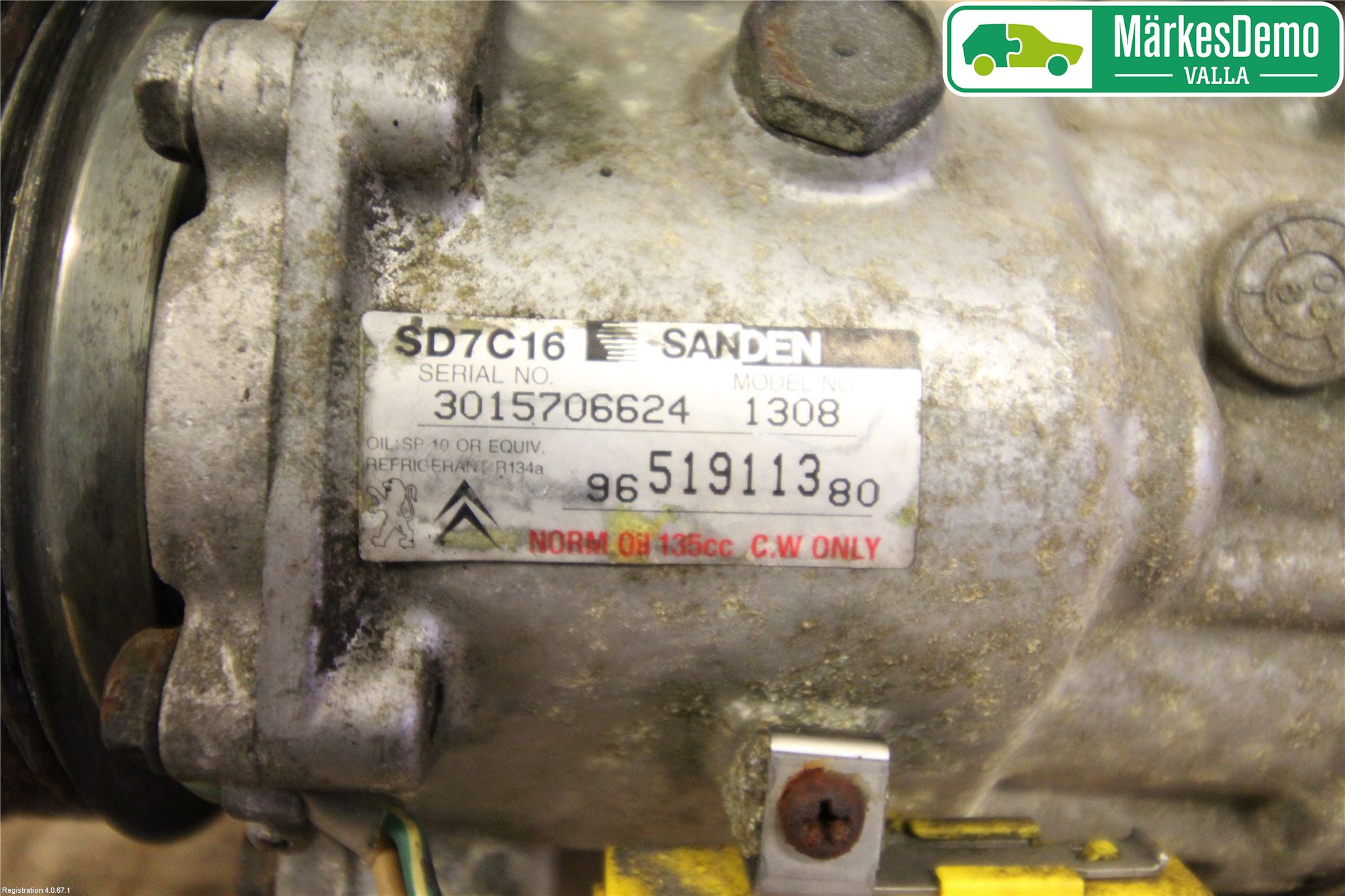 Peugeot 307     05-08 Ac Kompressor