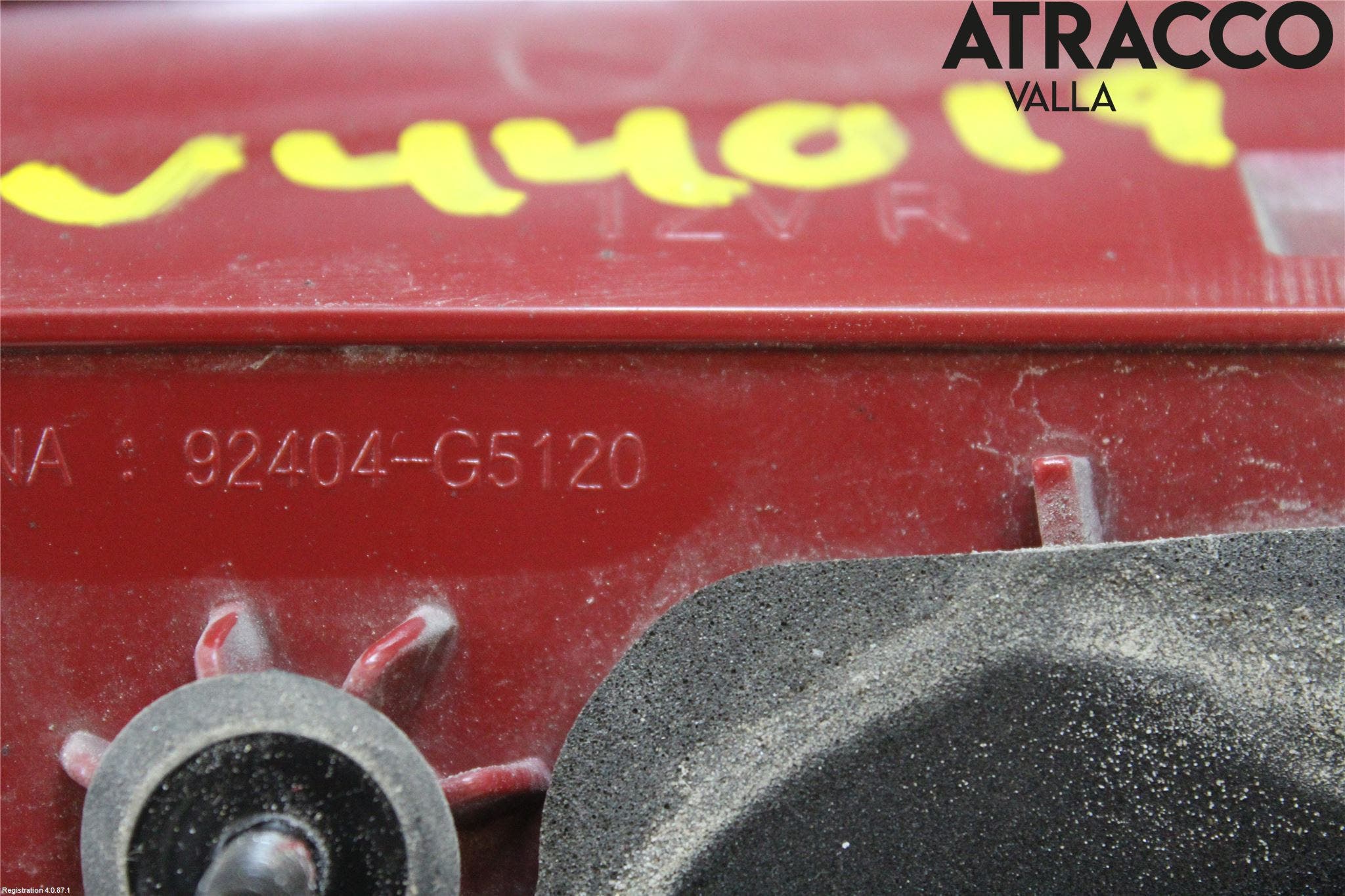 Kia NIRO (DE) 17-22 Bakljus Lucka Hö