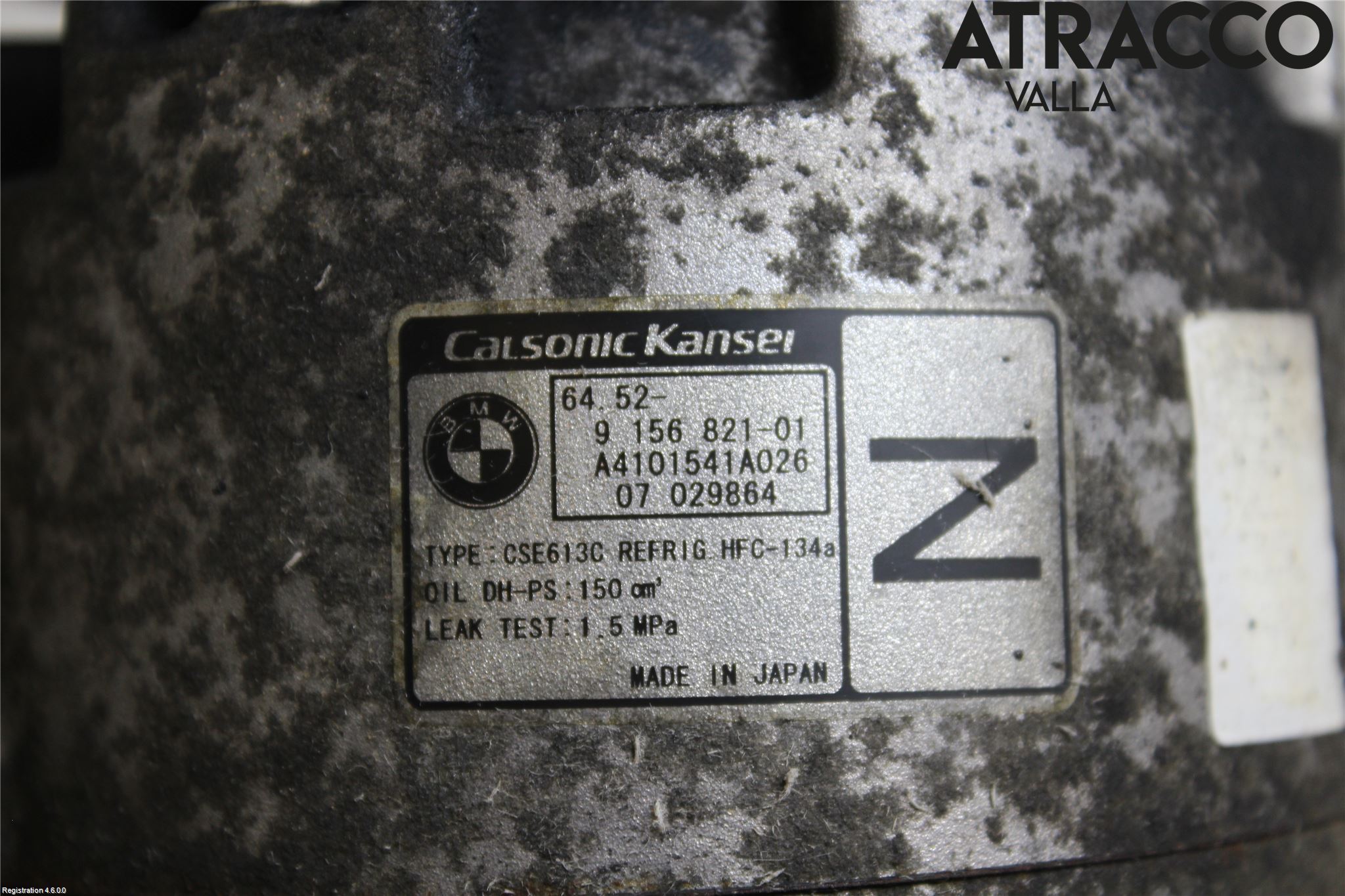 BMW 3 E90/91 SED/TOU 05-12 Ac Kompressor