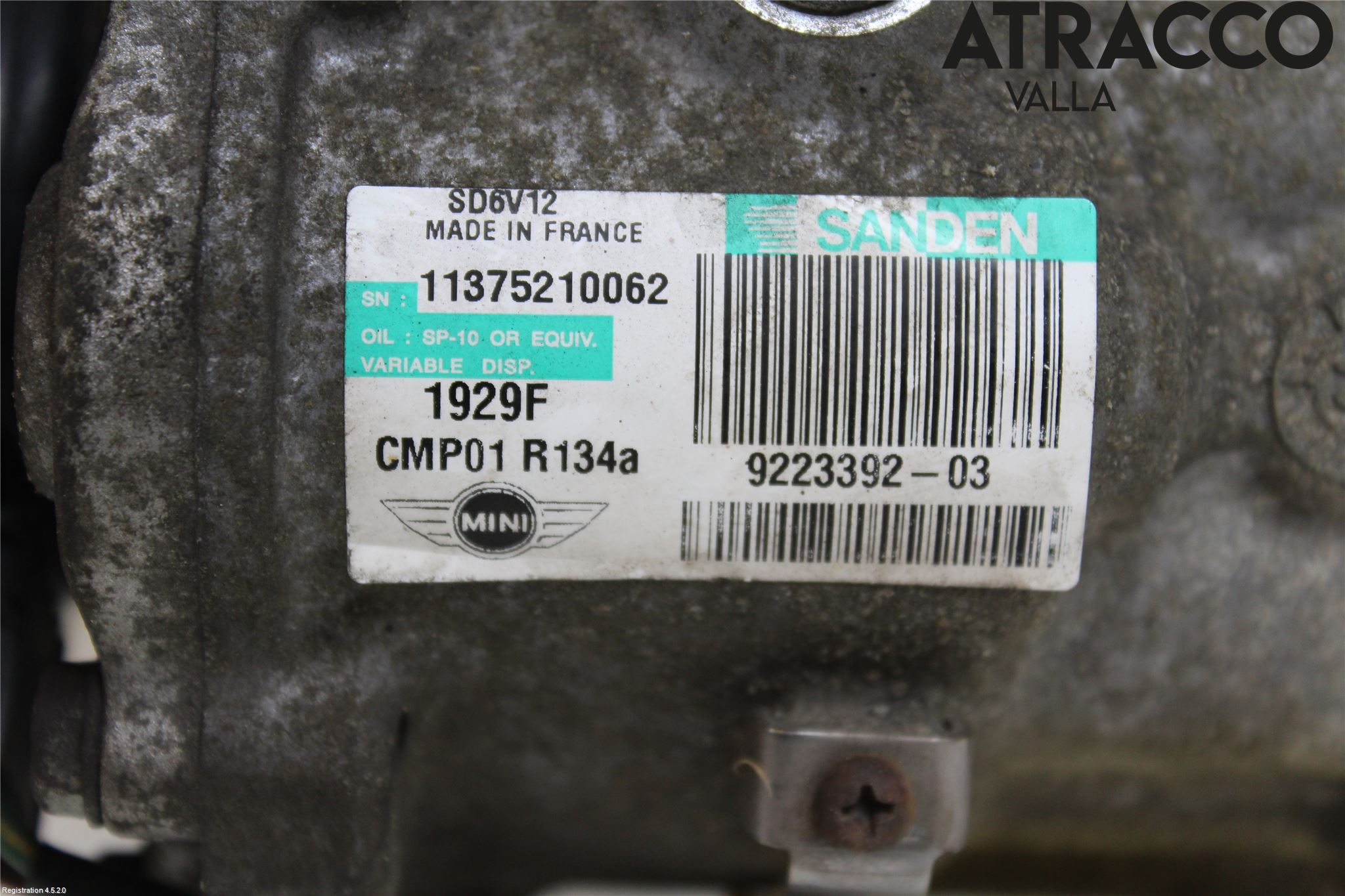 Mini COUPE R56 05-14 Ac Kompressor