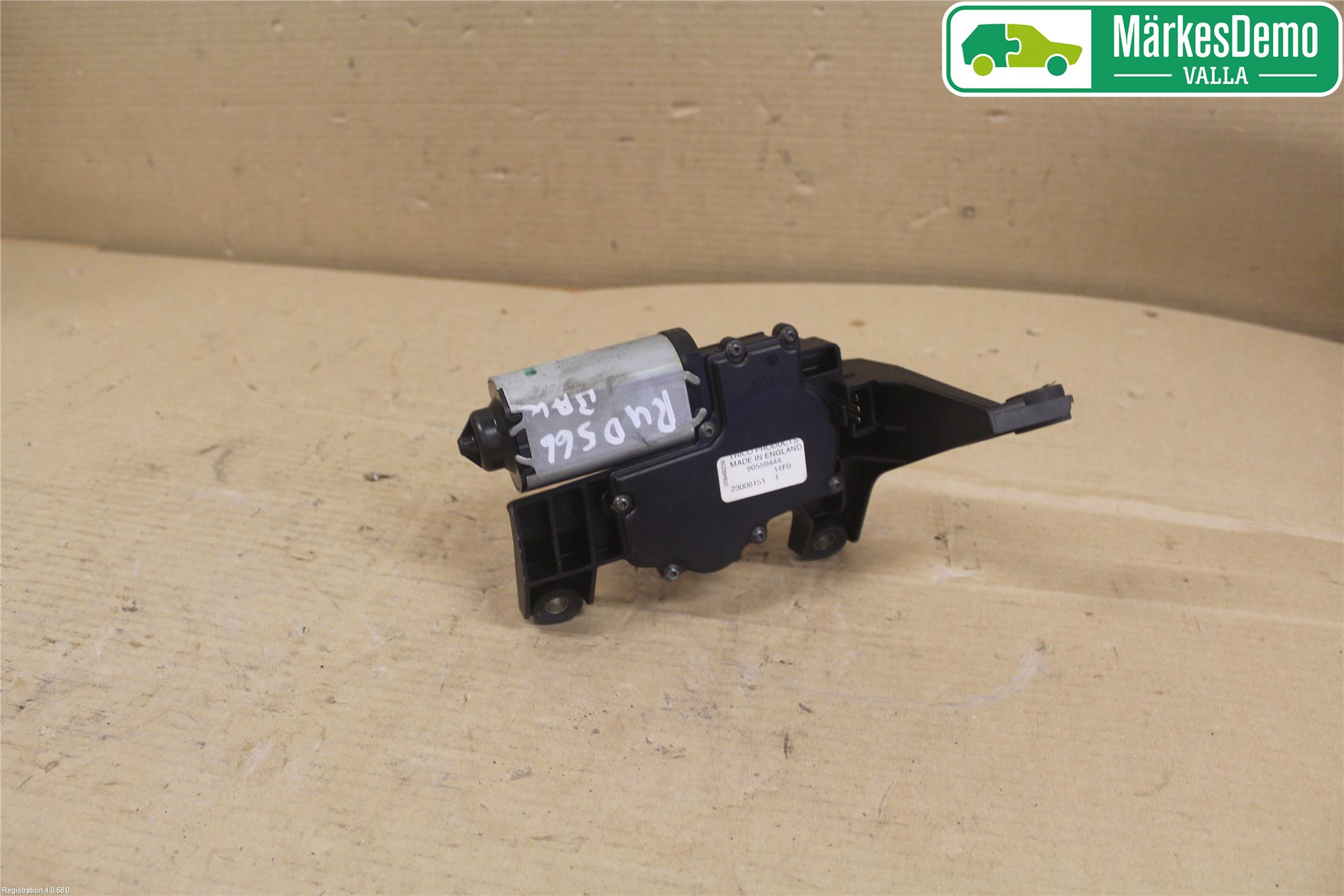 Opel ASTRA G 98-03 Torkarmotor Baklucka