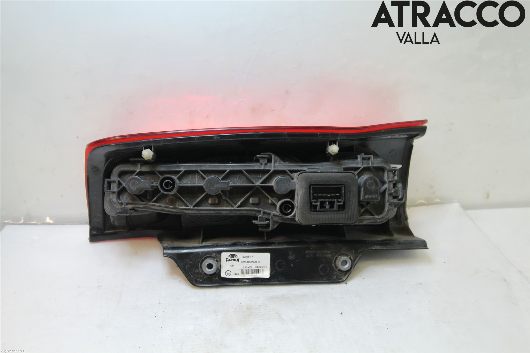 Peugeot BIPPER Bakljus Vänster