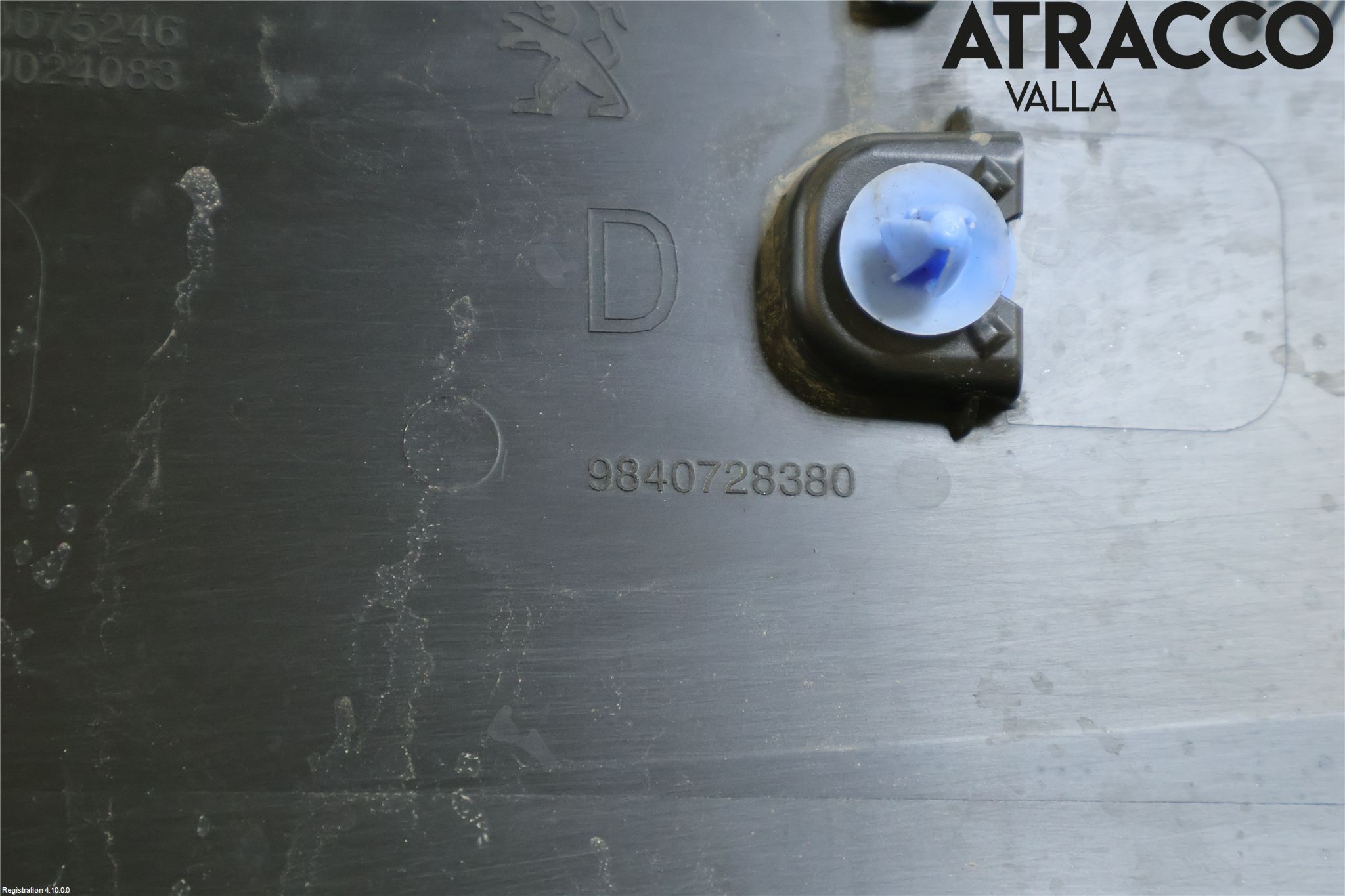 Peugeot 408 22- Dörr Dekorlist Fram Hö