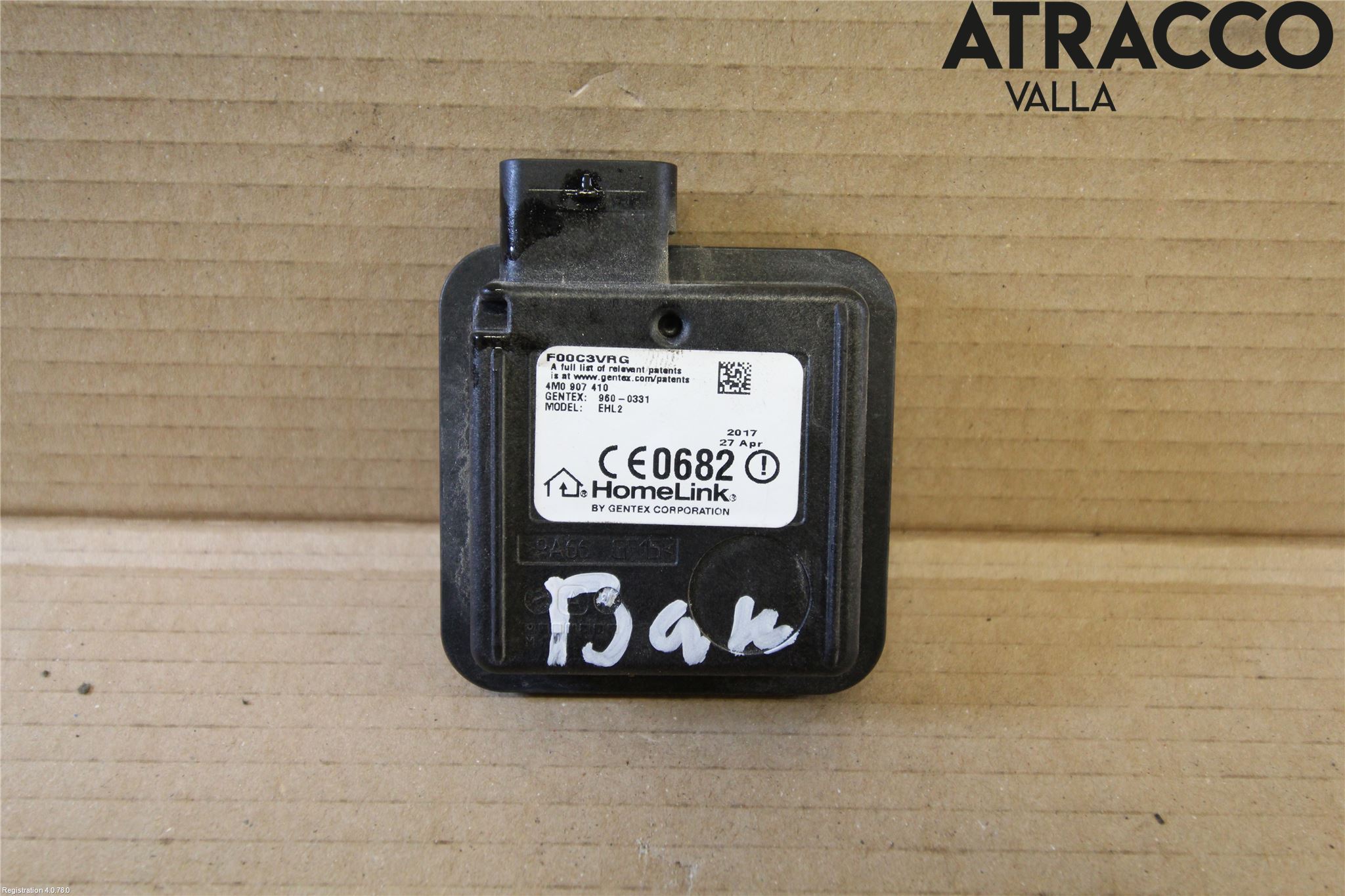Audi A4/S4 B9 16-19 Styrenhet Övrigt