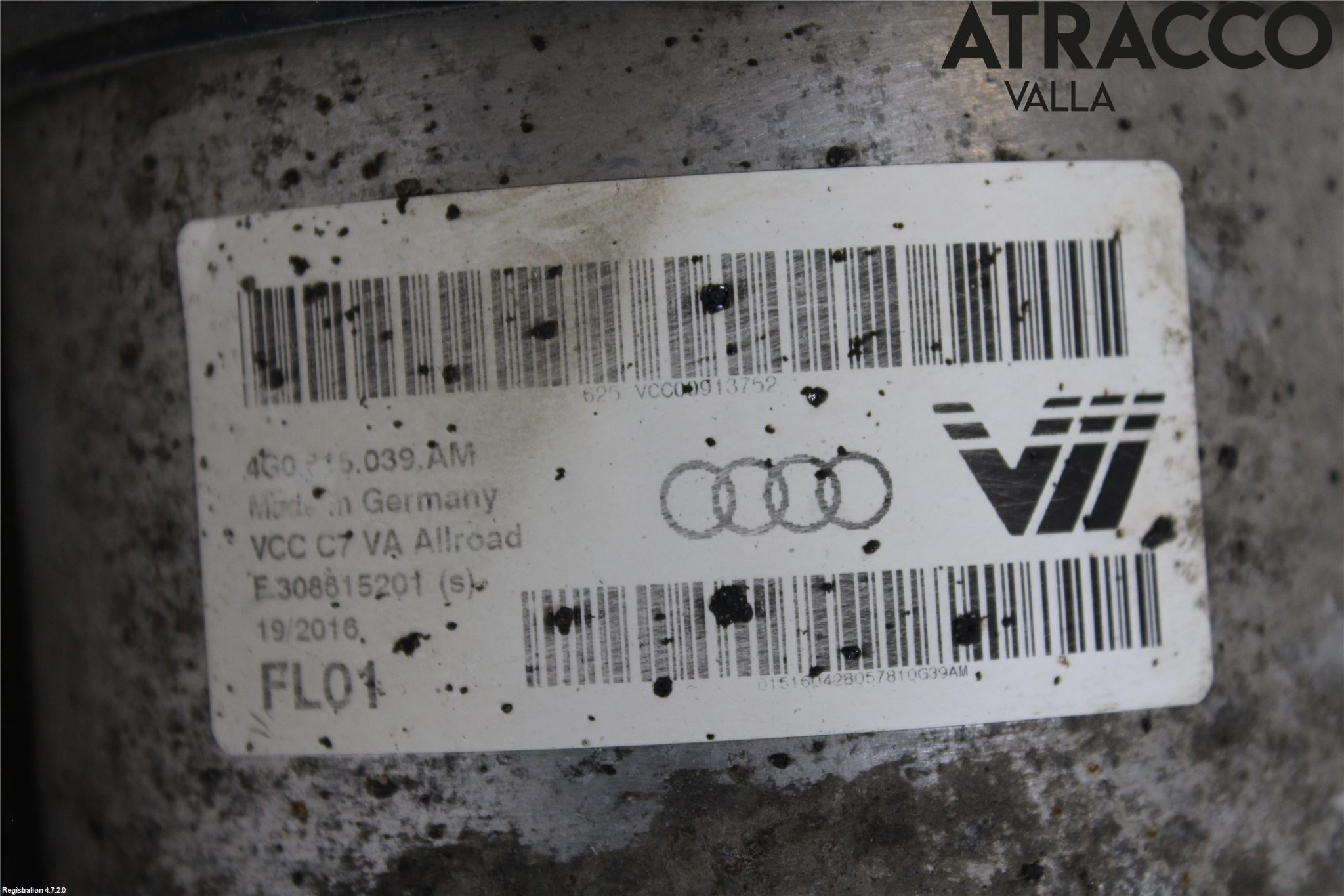 Audi A6 ALLROAD 12-18 Fjäderben Fram Höger