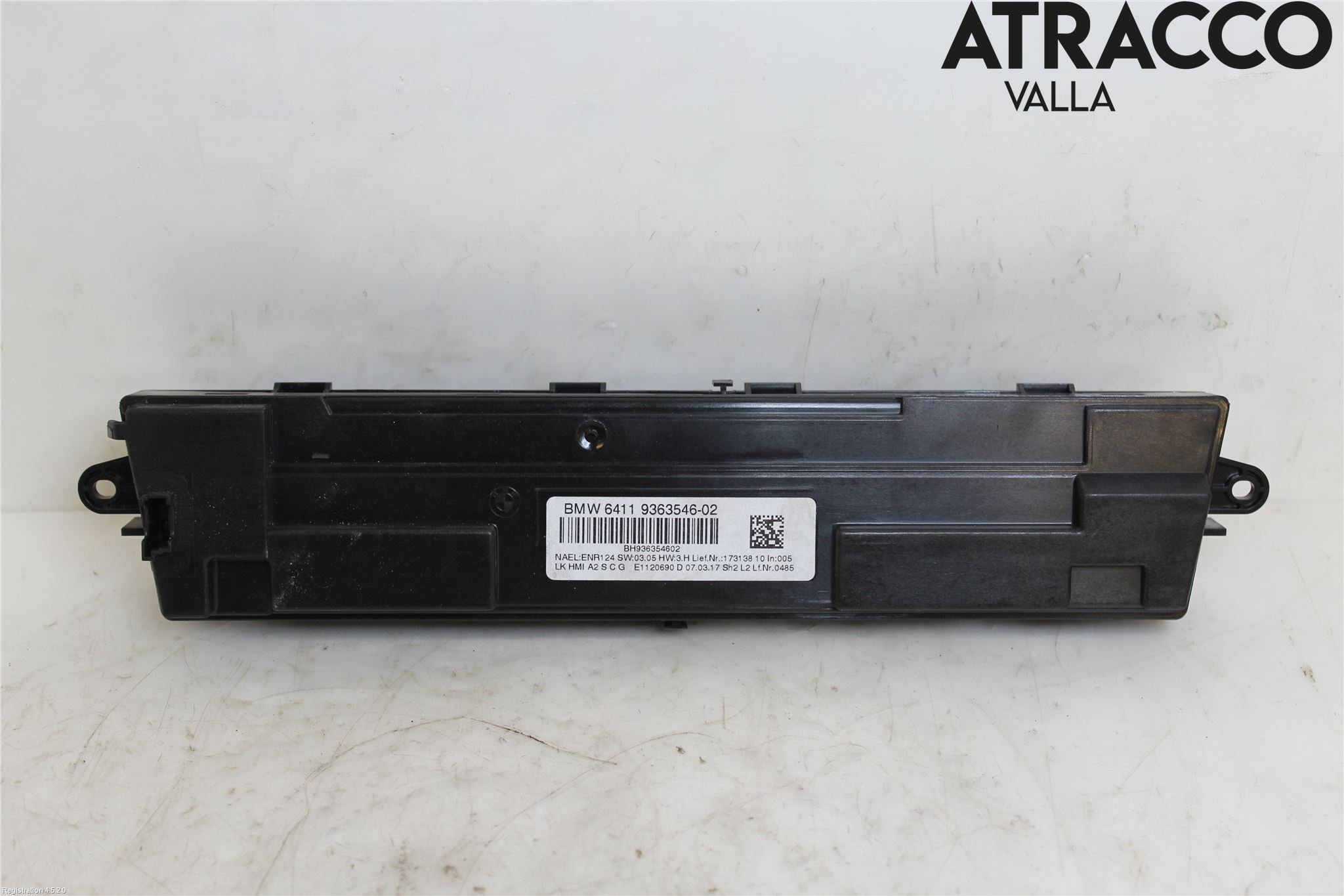 BMW 3 F30/F31/F80 12-19 Ac Styrenhet Ac Manöveren
