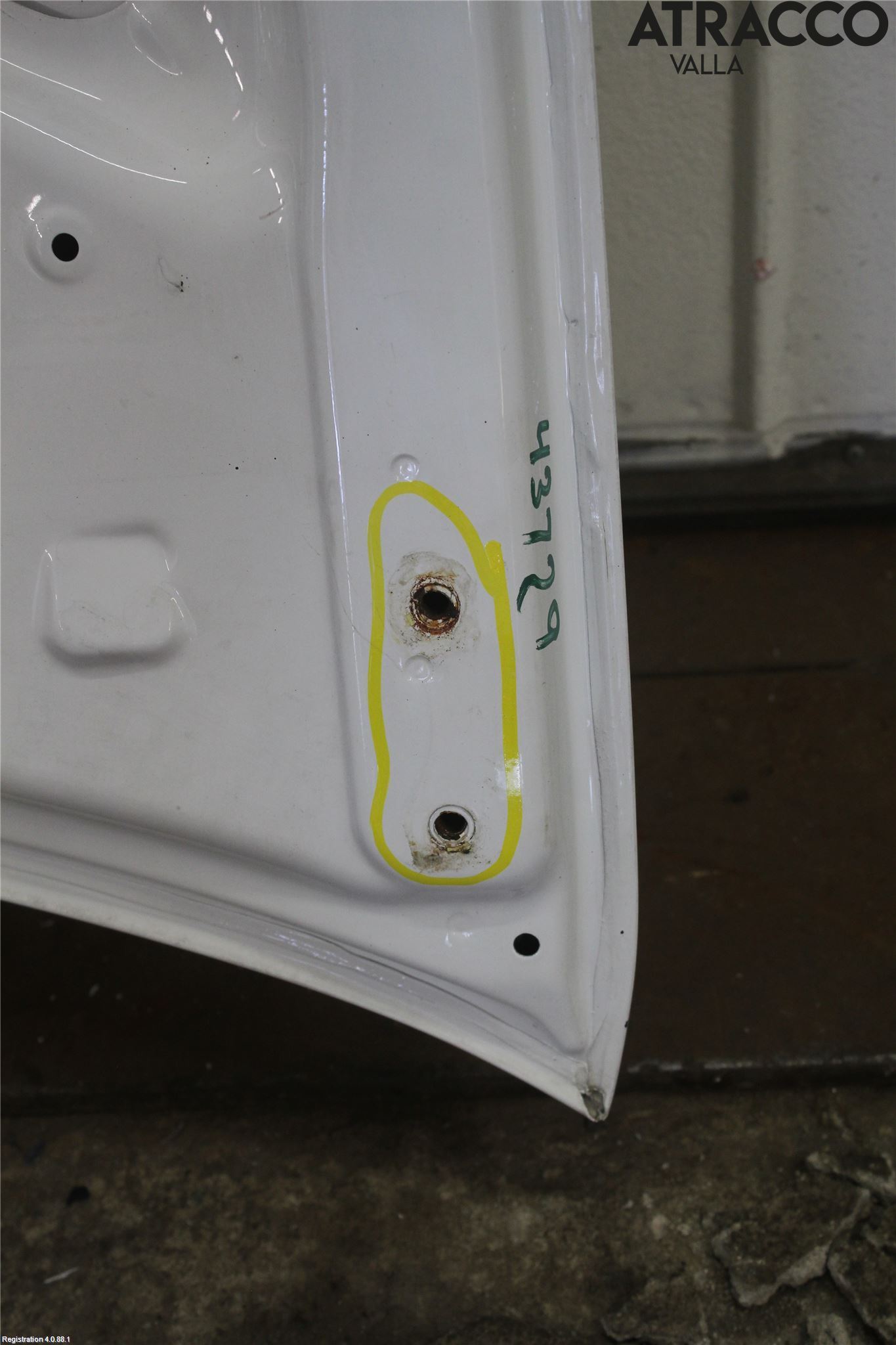 Toyota COROLLA VERSO 08-09 Huv Fram