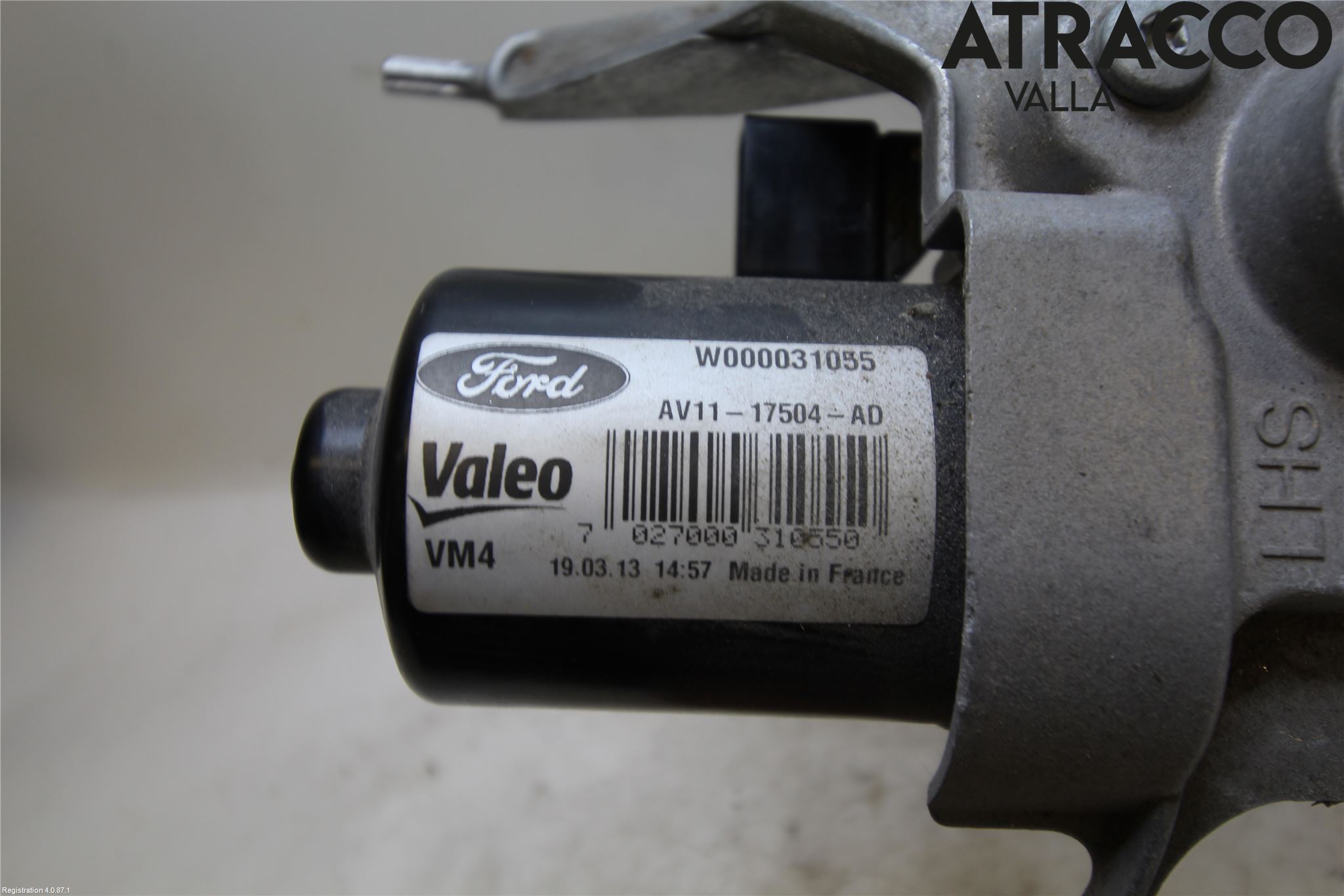 Ford B-MAX 12-17 Torkarmotor Vindruta