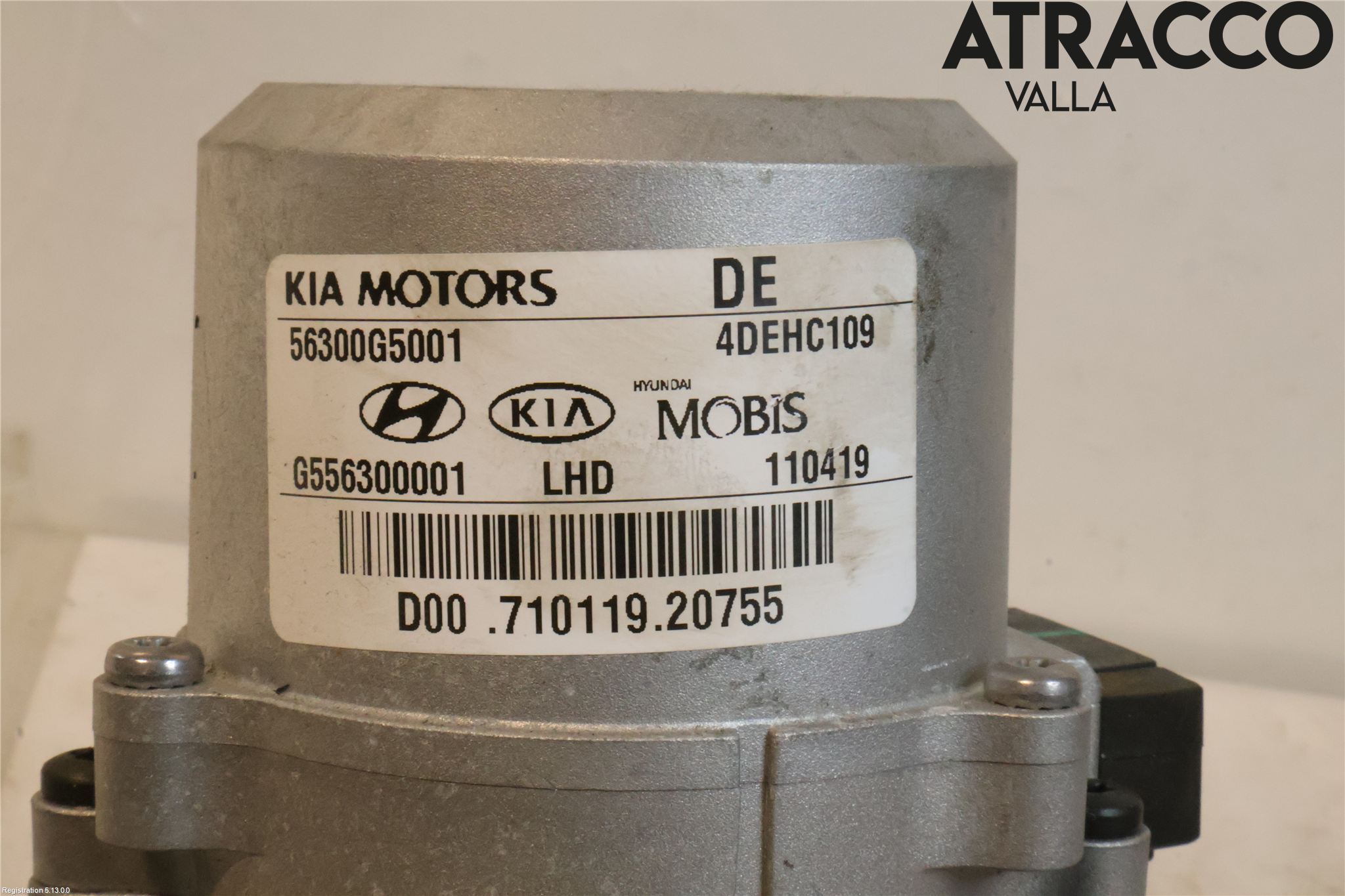 Kia NIRO (DE) 17-22 Rattaxelagg Med Inb Servo