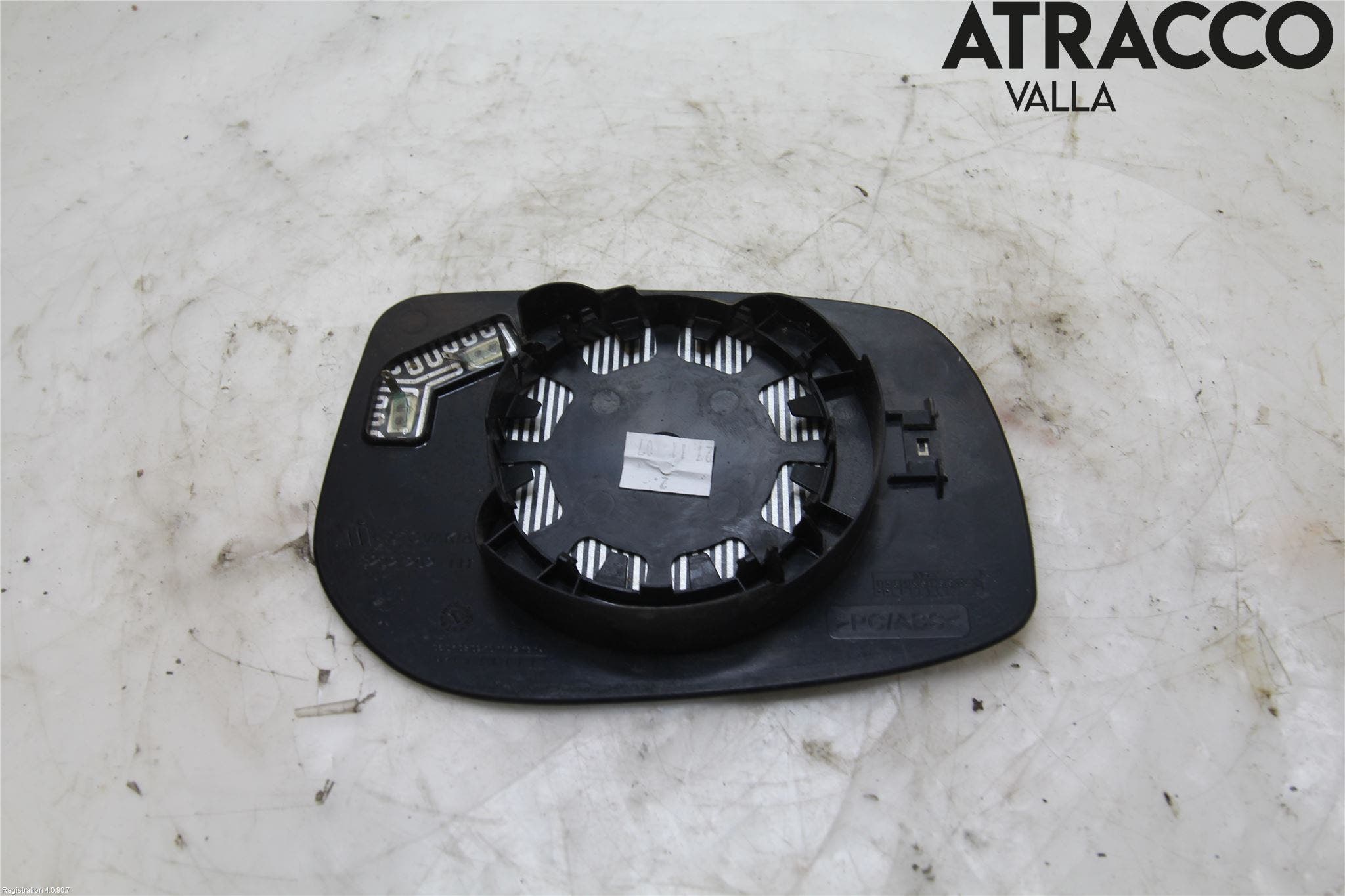 Toyota AURIS 07-09 Spegelglas Vä