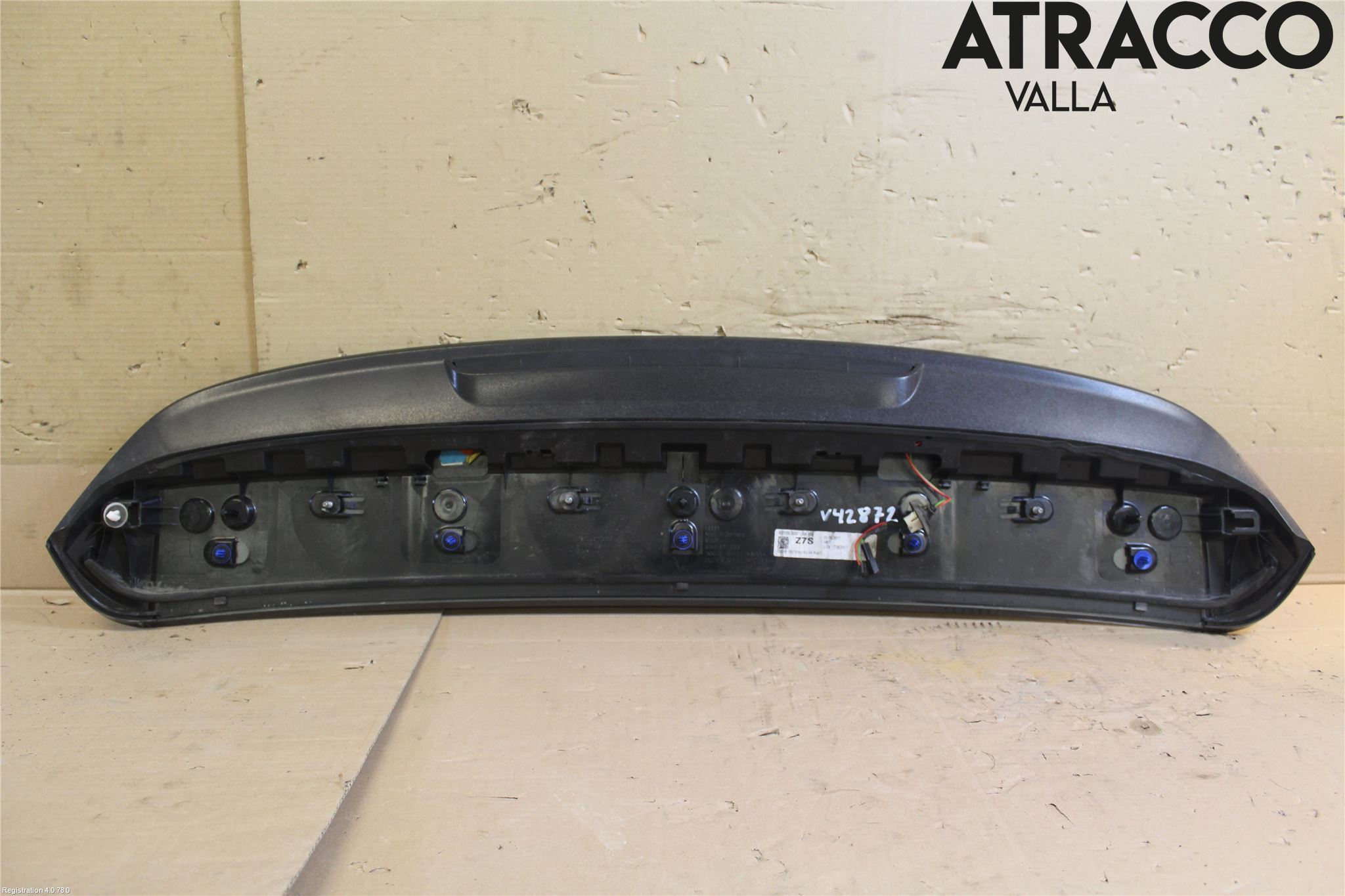 Audi A4/S4 B9 16-19 Spoiler Baklucka