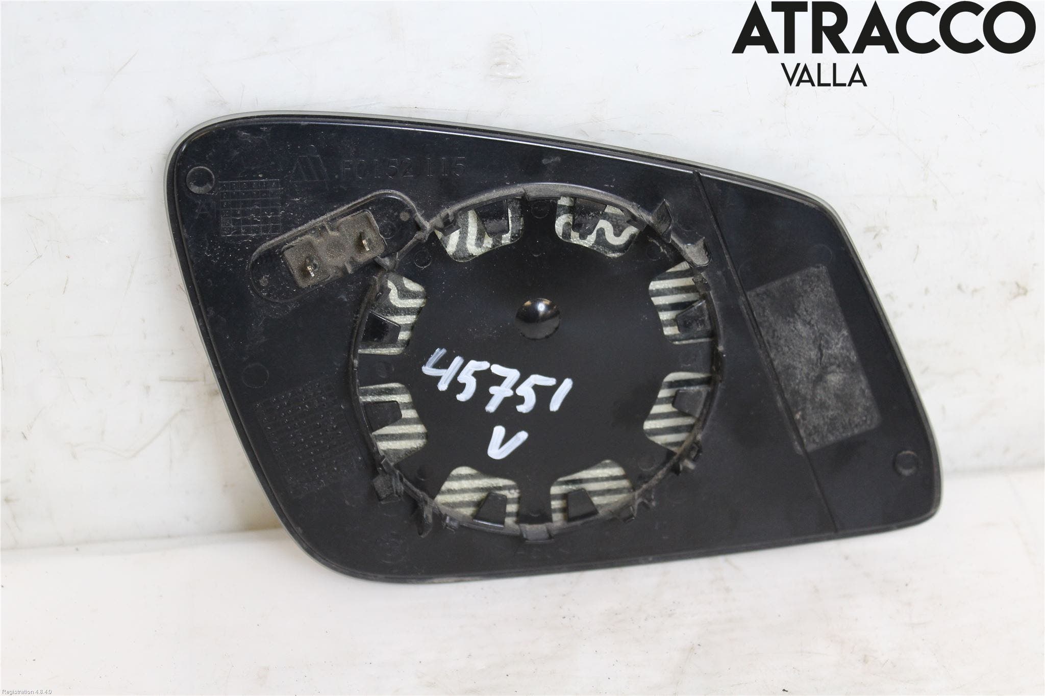 BMW 5 F10/F11/F18 09-17 Spegelglas Vä