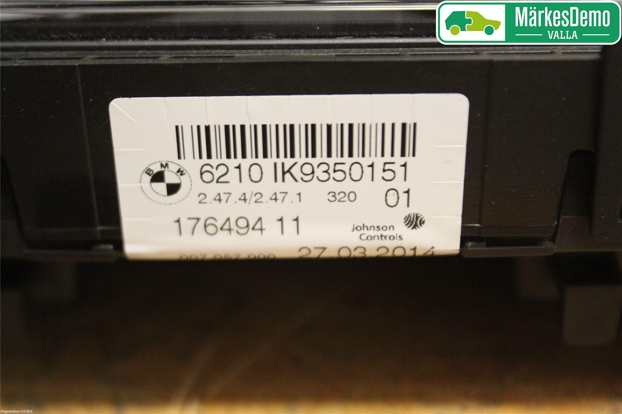 BMW 3 GT F34 13-19 Instrument Komb