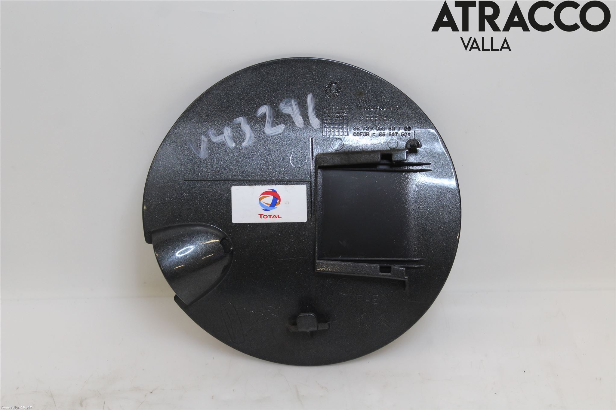 Peugeot 208 12-15 Tanklucka