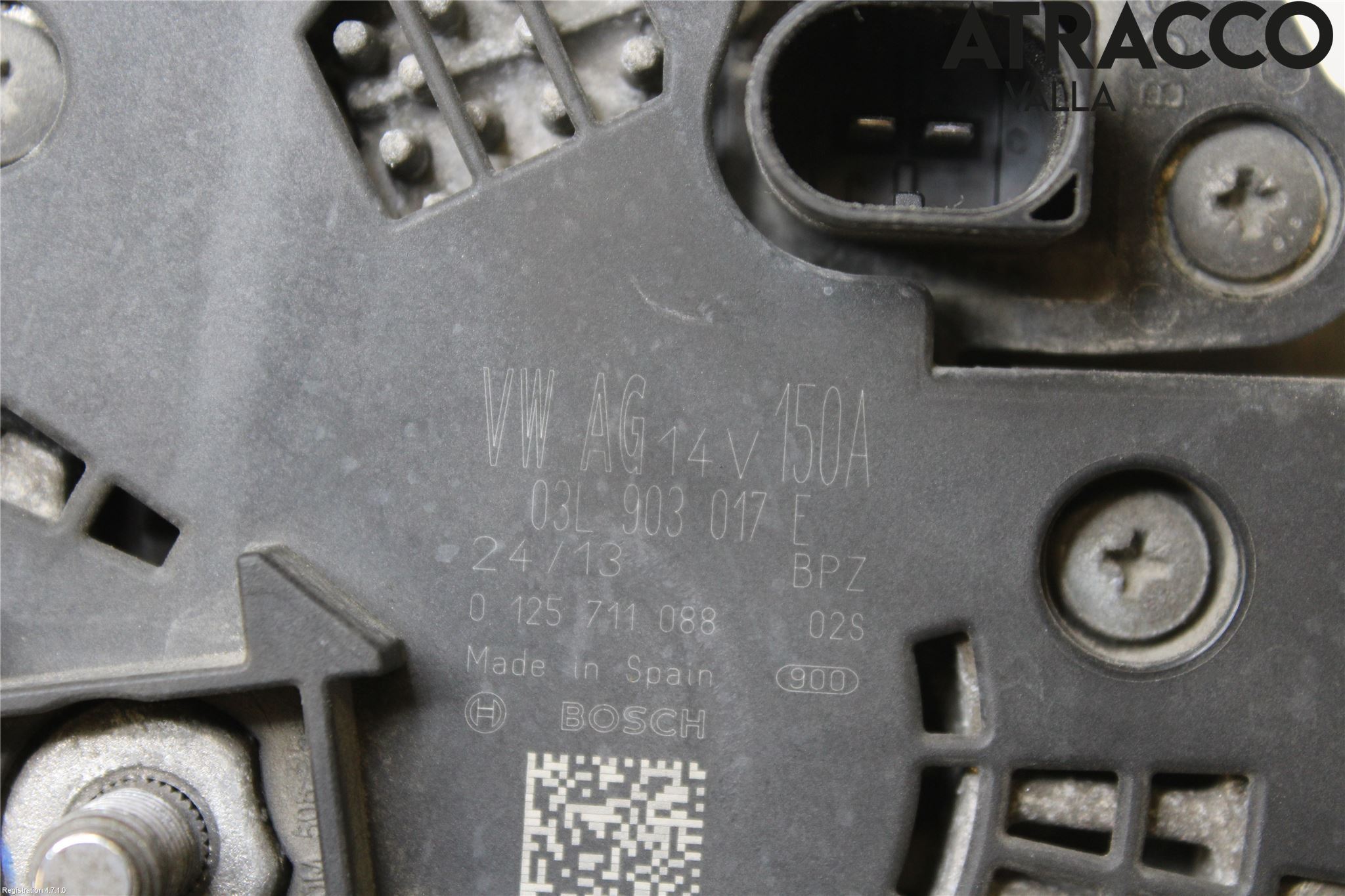 Audi A4 12-15 Generator