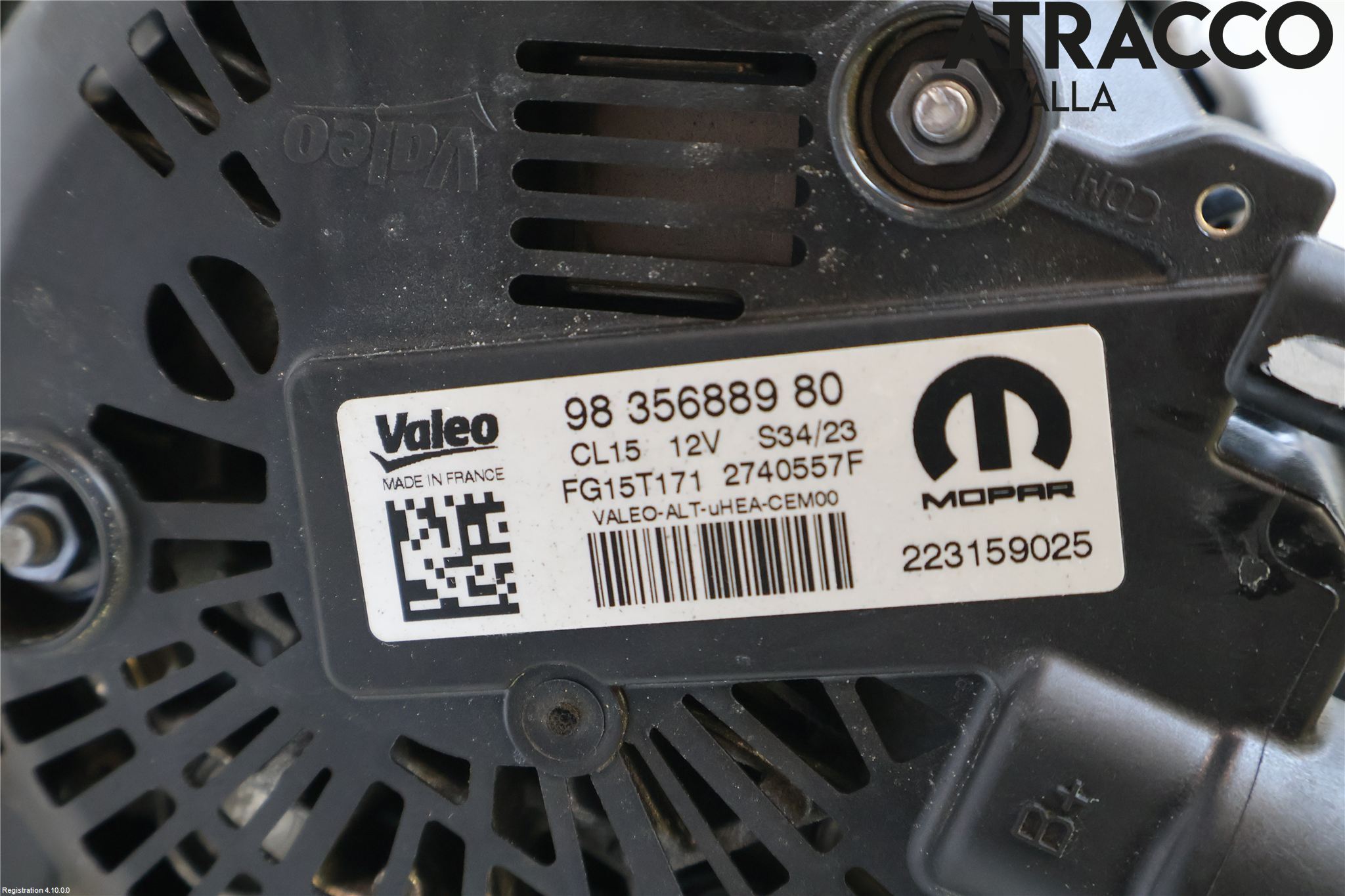 Peugeot 408 22- Generator