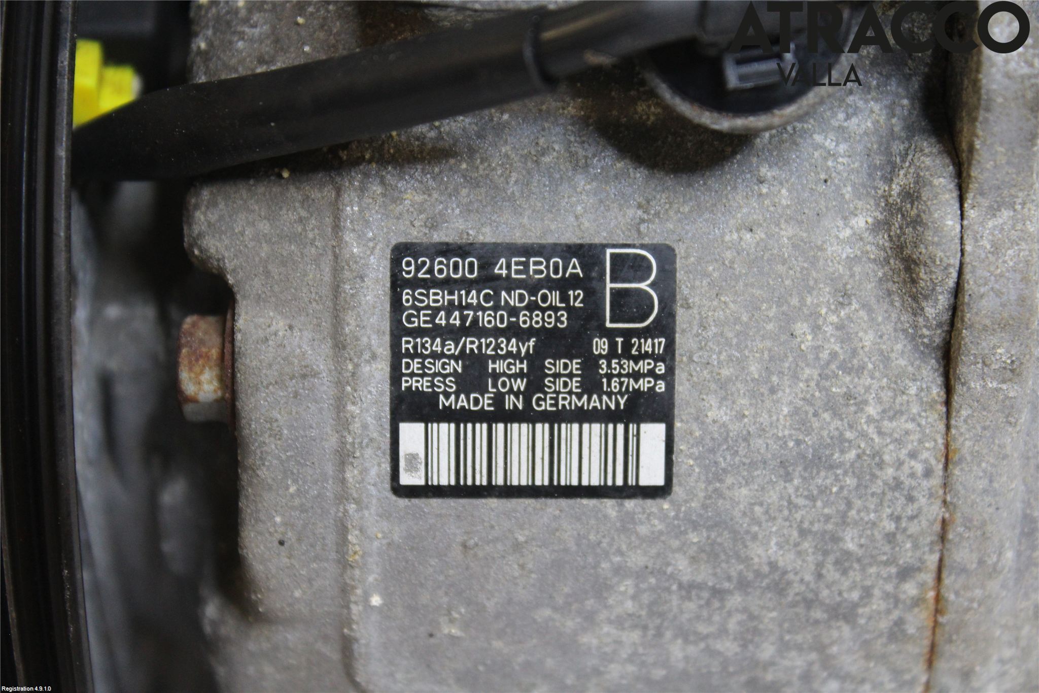 Nissan QASHQAI 14-17 Ac Kompressor