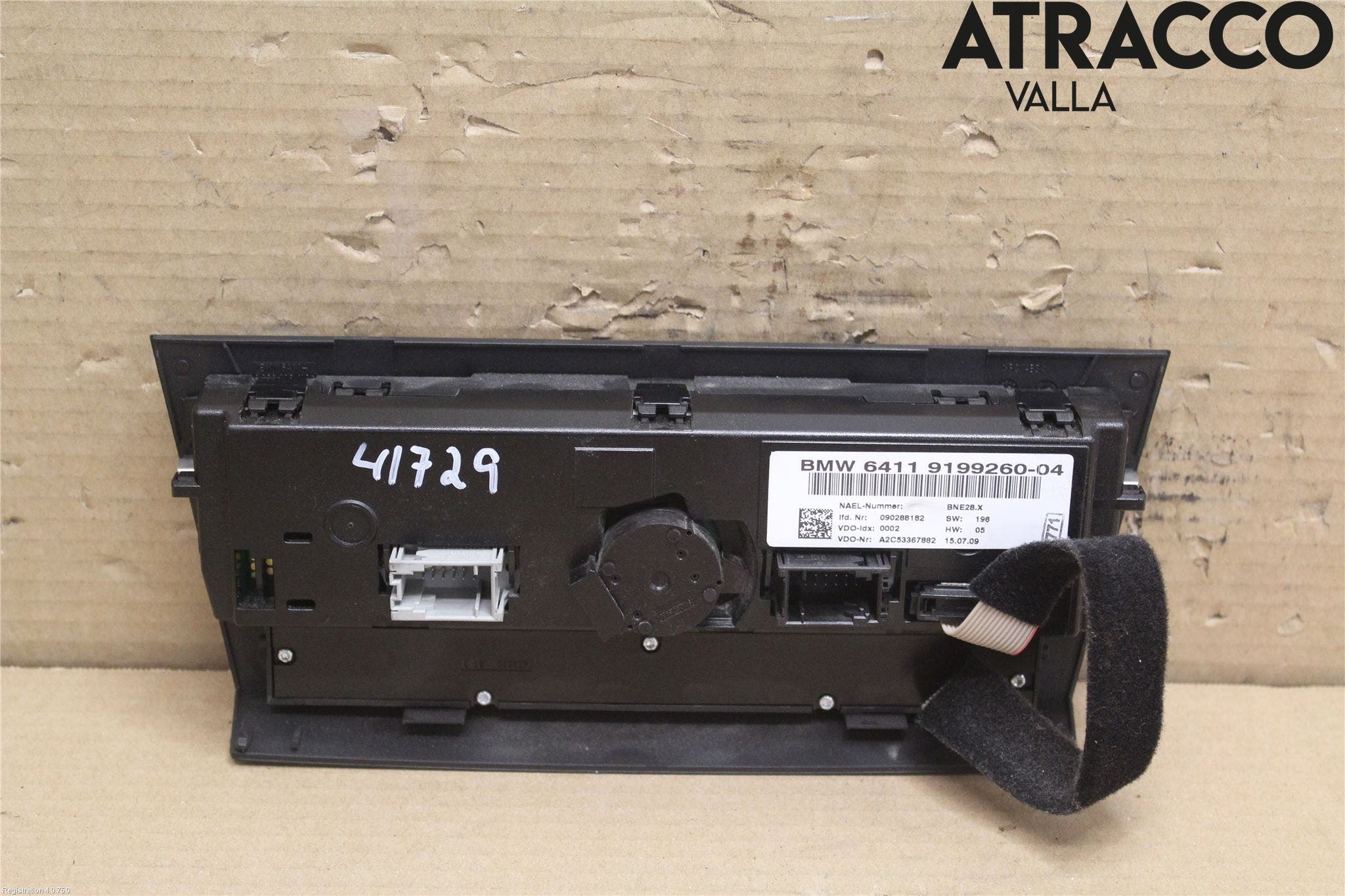 BMW 3 E90/91 SED/TOU 05-12 Ac Styrenhet Ac Manöveren