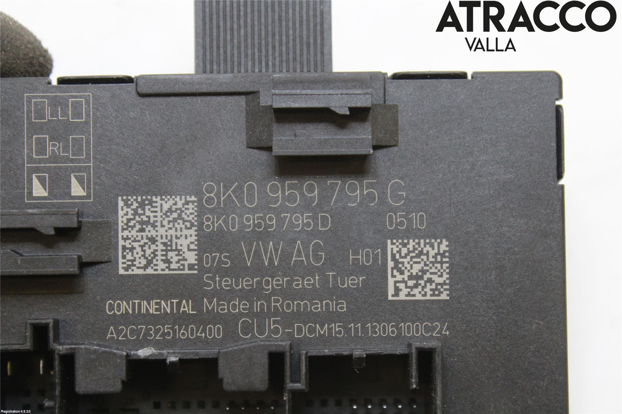 Audi A4 12-15 Styrenhet Dörr