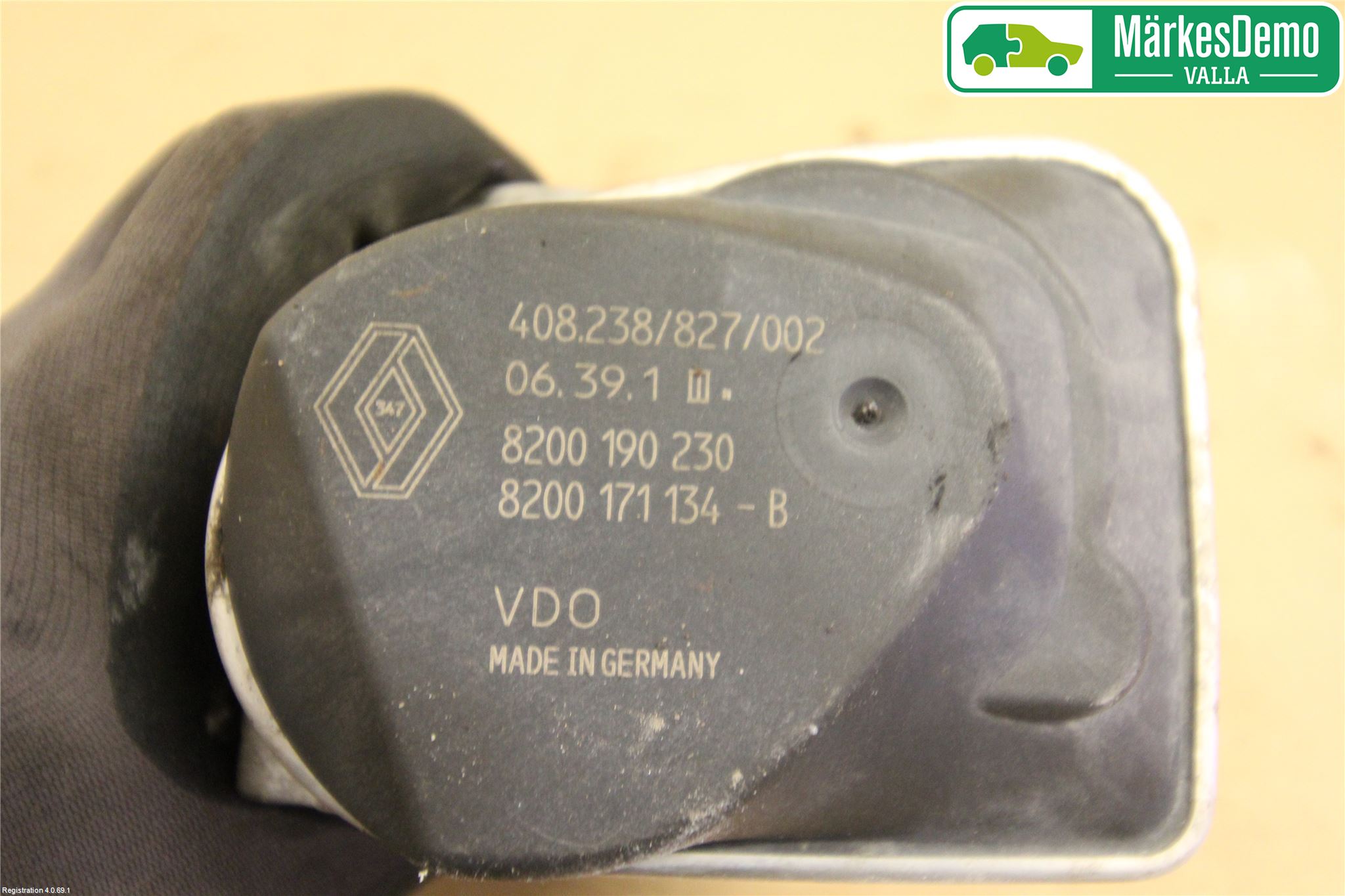 Renault MÉGANE II  06-08 Injspjällhus