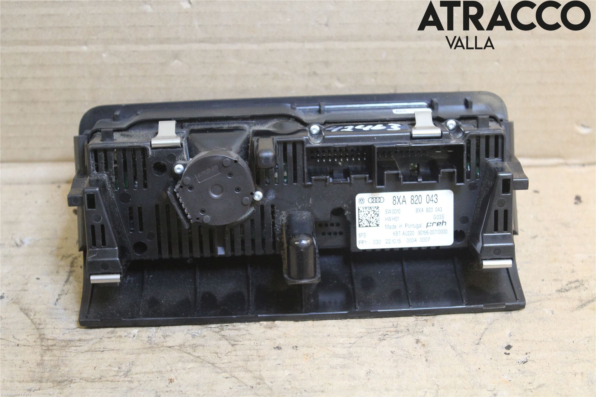 Audi A1/S1 11-18 Ac Styrenhet Ac Manöveren