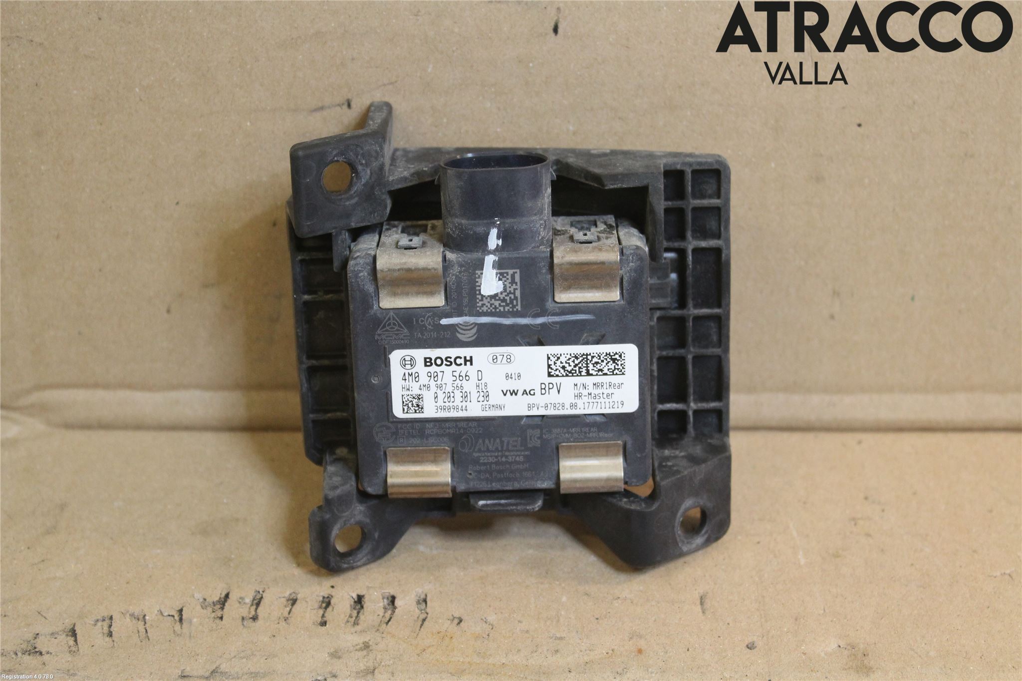 Audi A4/S4 B9 16-19 Sensor Aktivt Kollisionsskydd