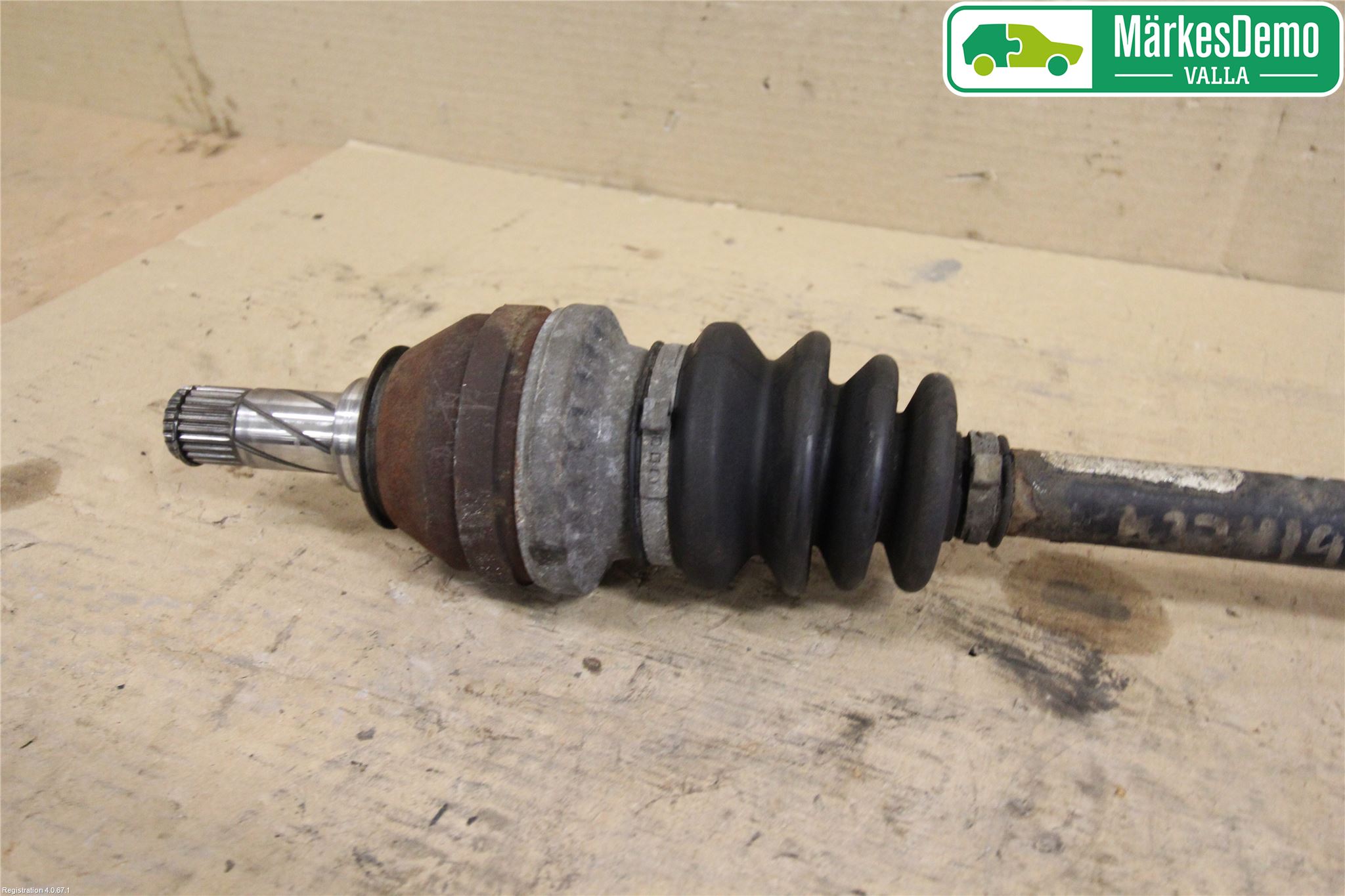 Opel ASTRA H 04-12 Drivaxel Fram Vänster