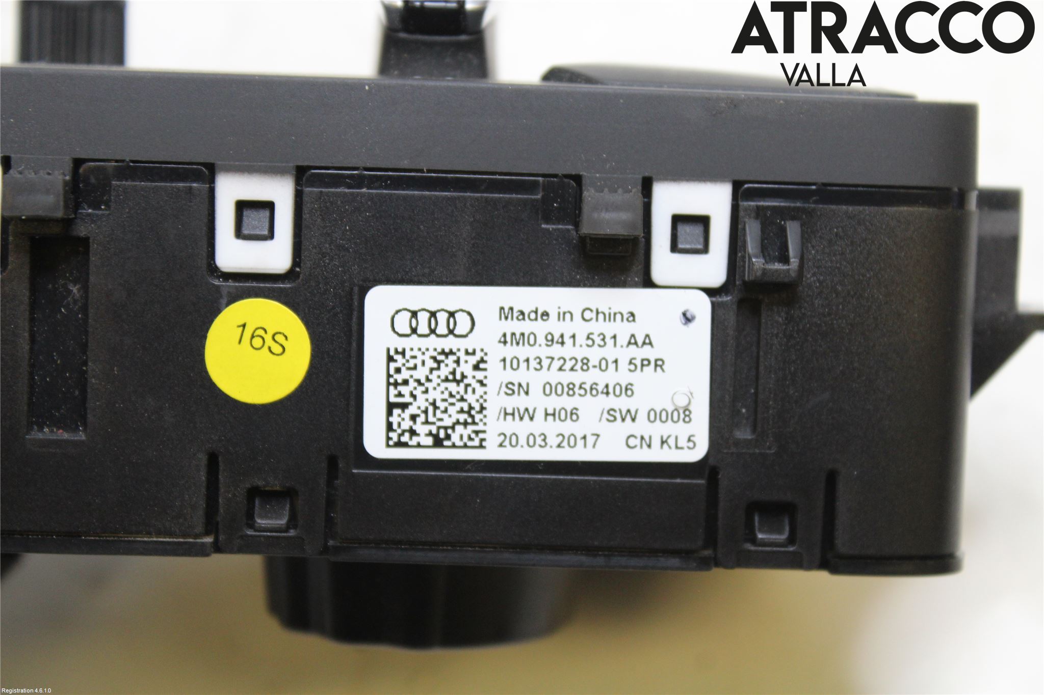 Audi A4/S4 B9 16-19 Strömställare Ljus