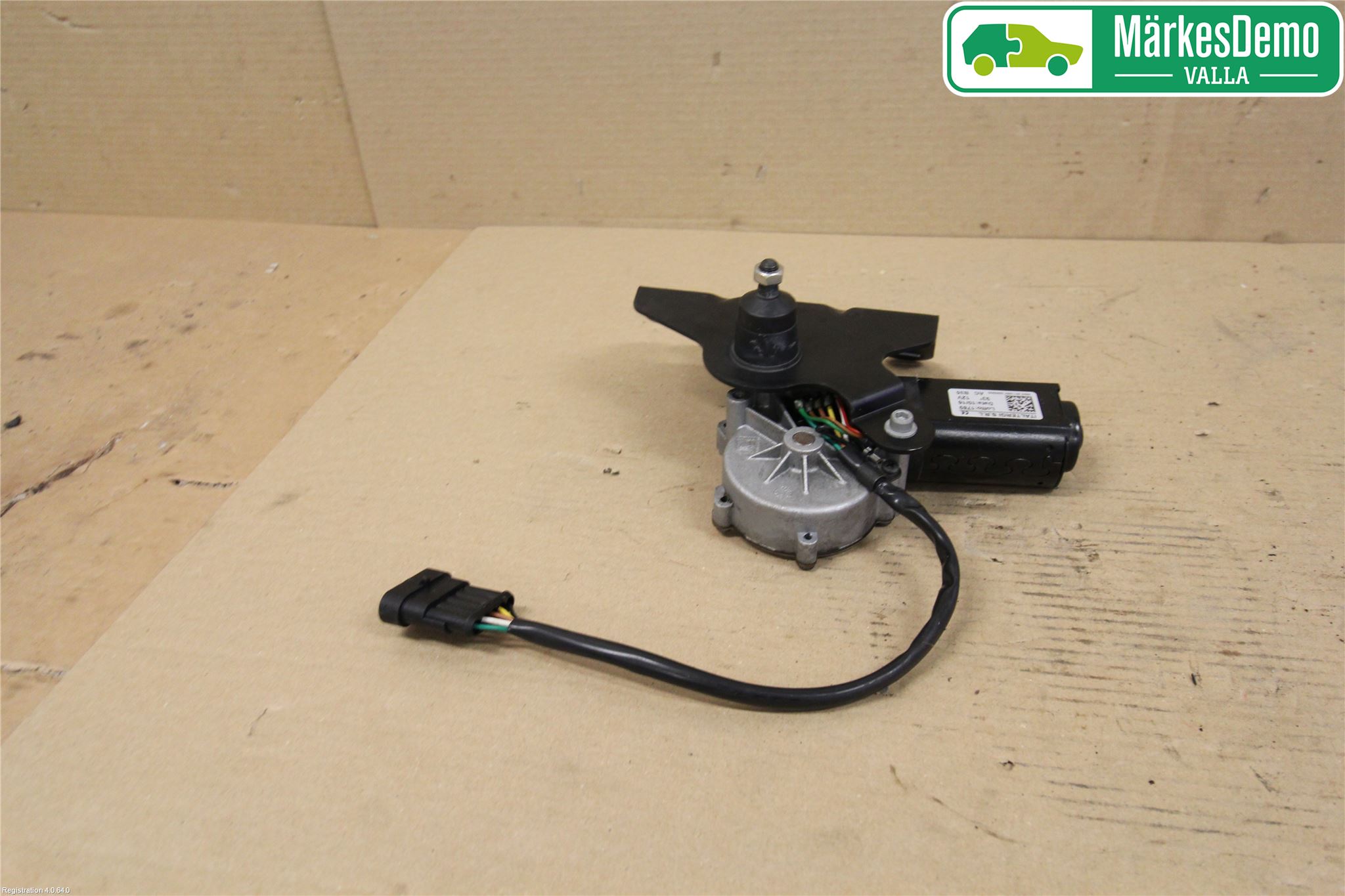 Mopedbil Microcar MICROCAR Torkarmotor Vindruta