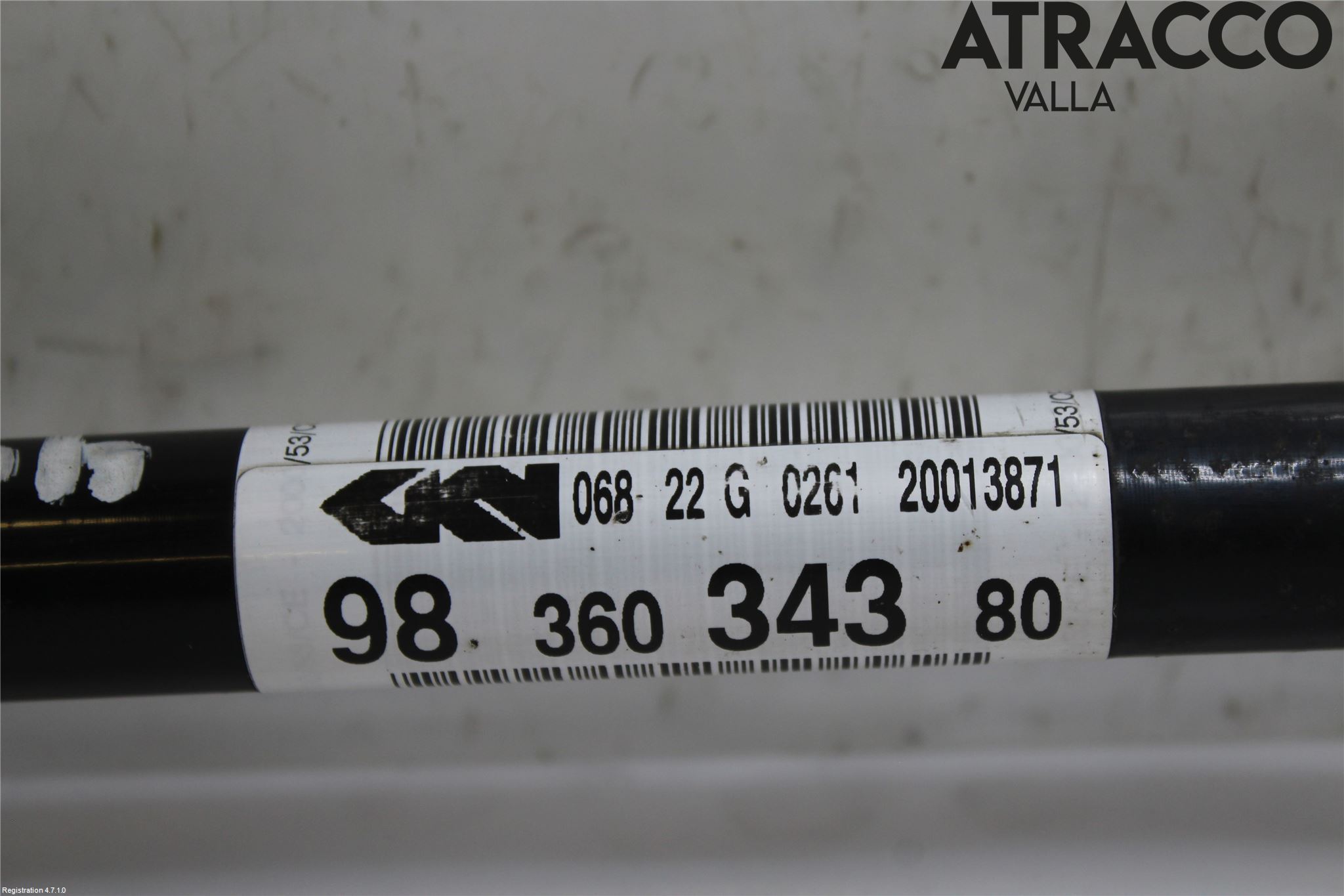 Peugeot 208/E-208 20- Drivaxel Fram Vänster