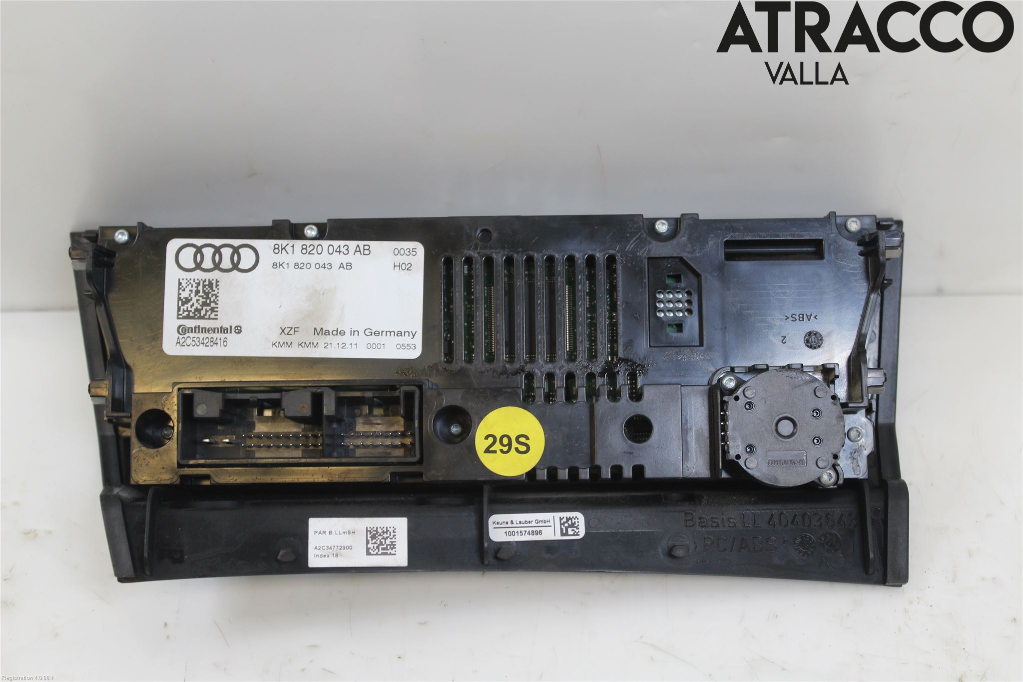 Audi A5 07-16 Ac Styrenhet Ac Manöveren