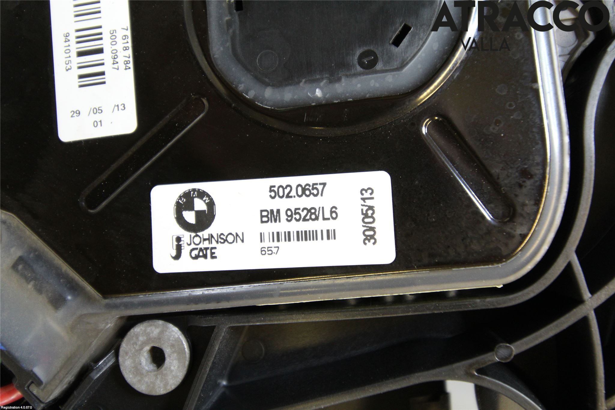 BMW 5 F10/F11/F18 09-17 Kylfläkt El