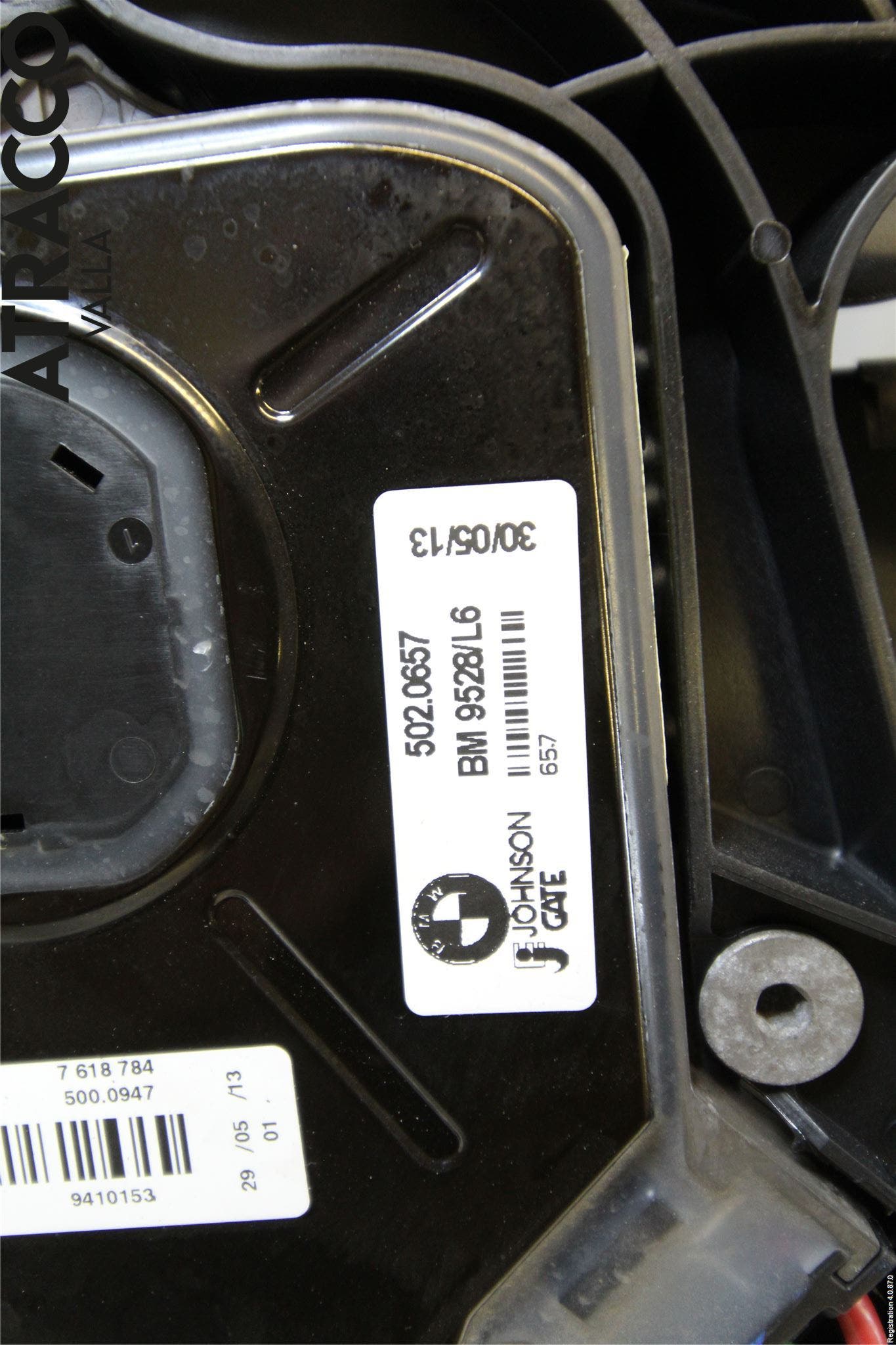 BMW 5 F10/F11/F18 09-17 Kylfläkt El