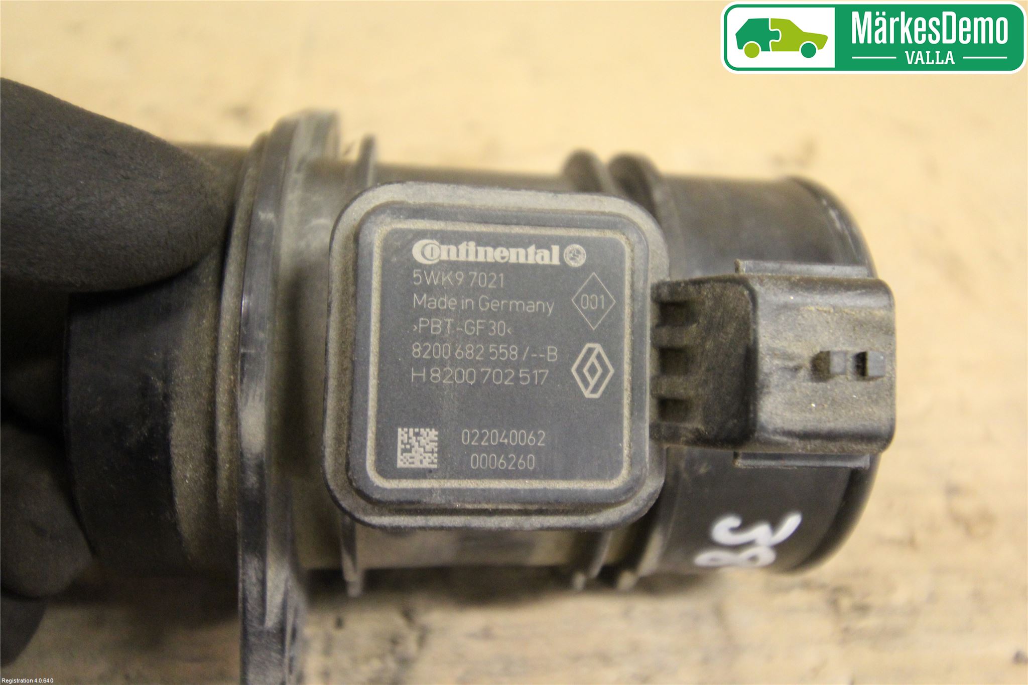 Renault SCÉNIC III / GRAND SCÉNIC 09-16 Injluftmassamätare