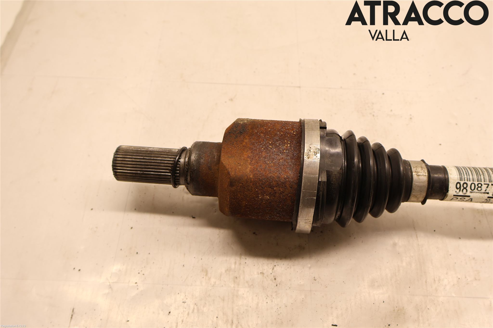 Citroen C4 GRAND PICASSO 14-18 Drivaxel Fram Vänster